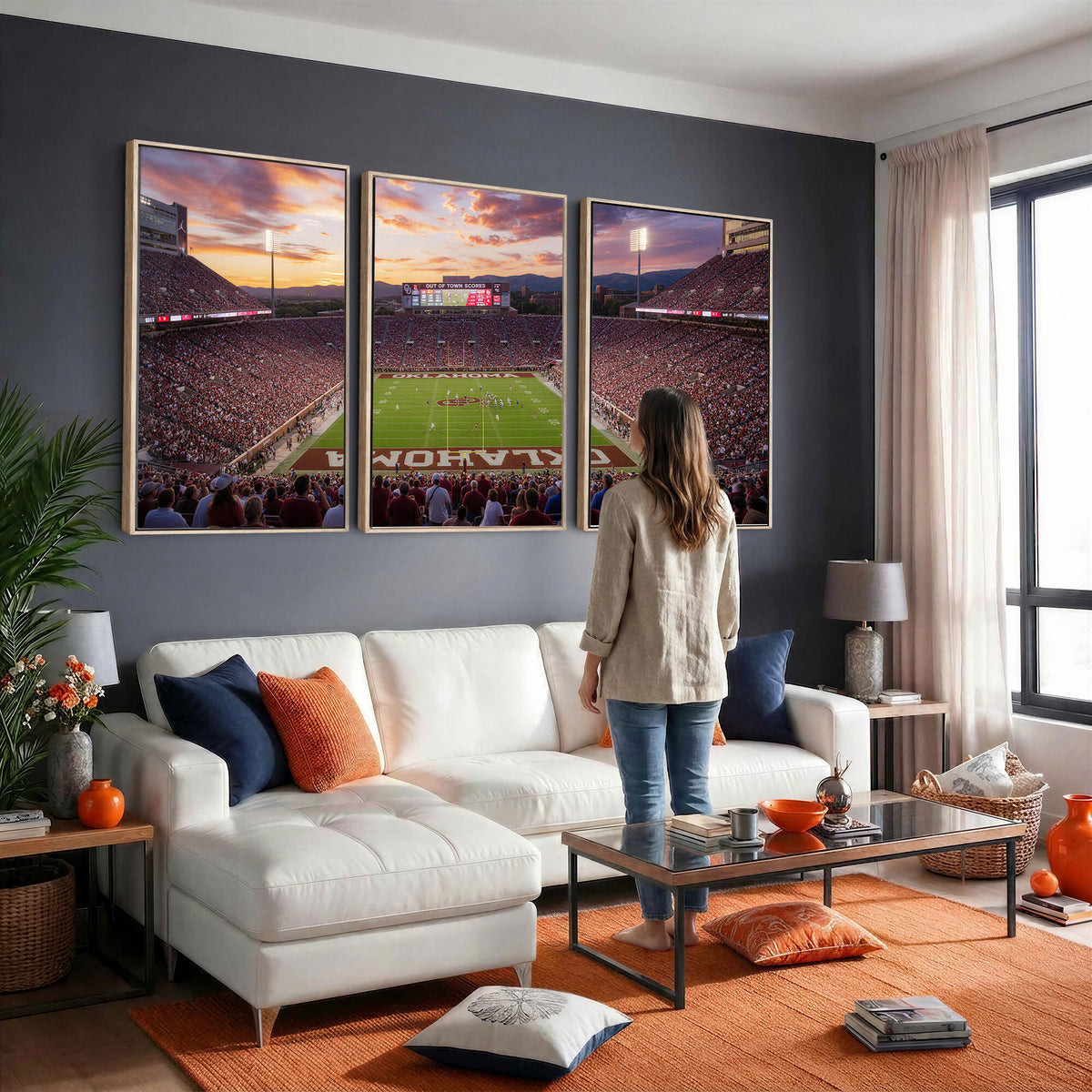 18509931-MGV-CV-36X24 - Stadium Wall Art Canvas Print