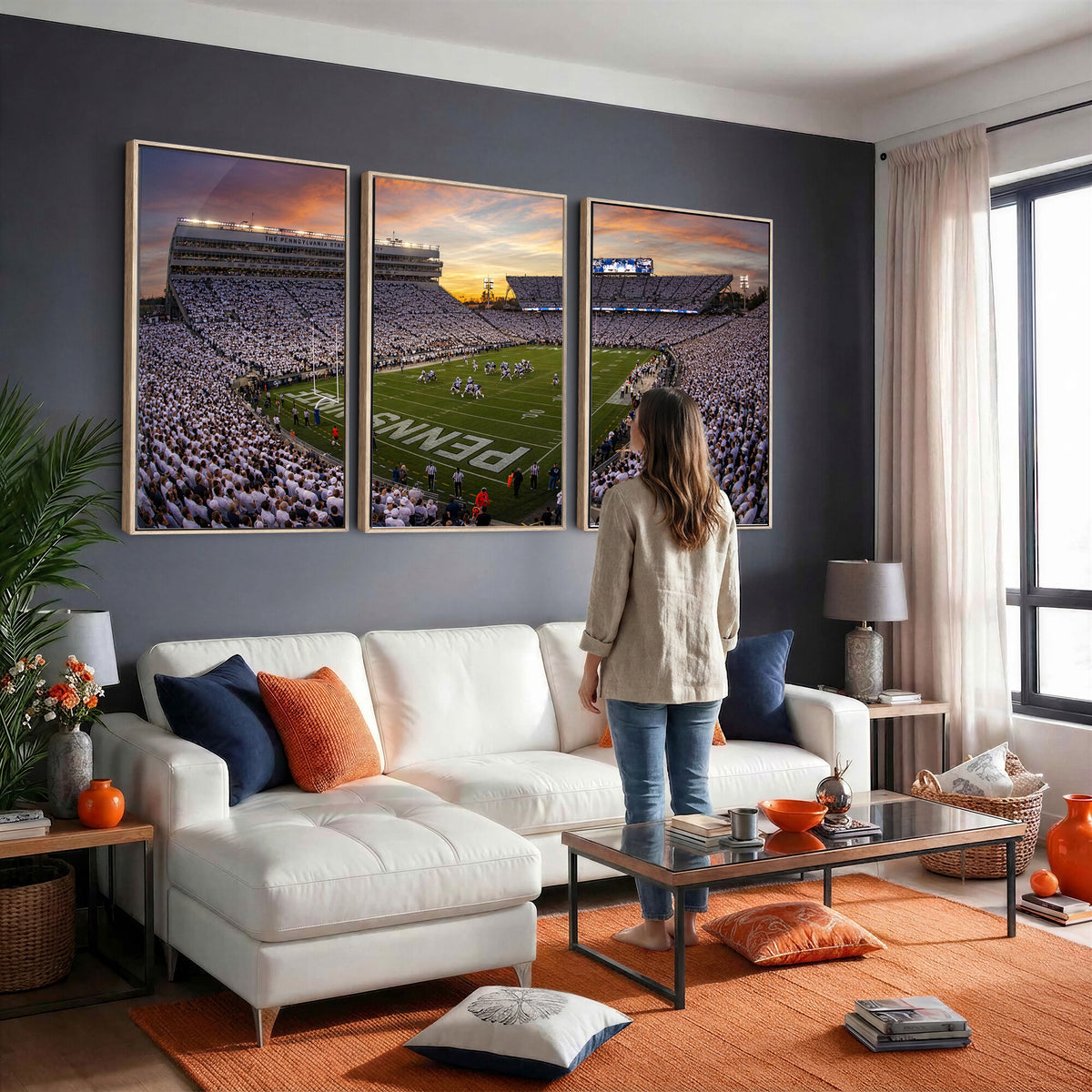 37485833-MGV-CV-36X24 - Stadium Wall Art Canvas Print
