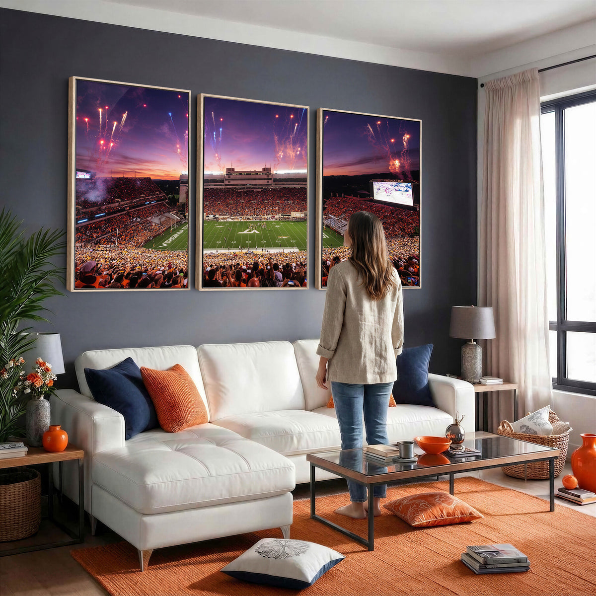 57314829-MGV-CV-36X24 - Stadium Wall Art Canvas Print