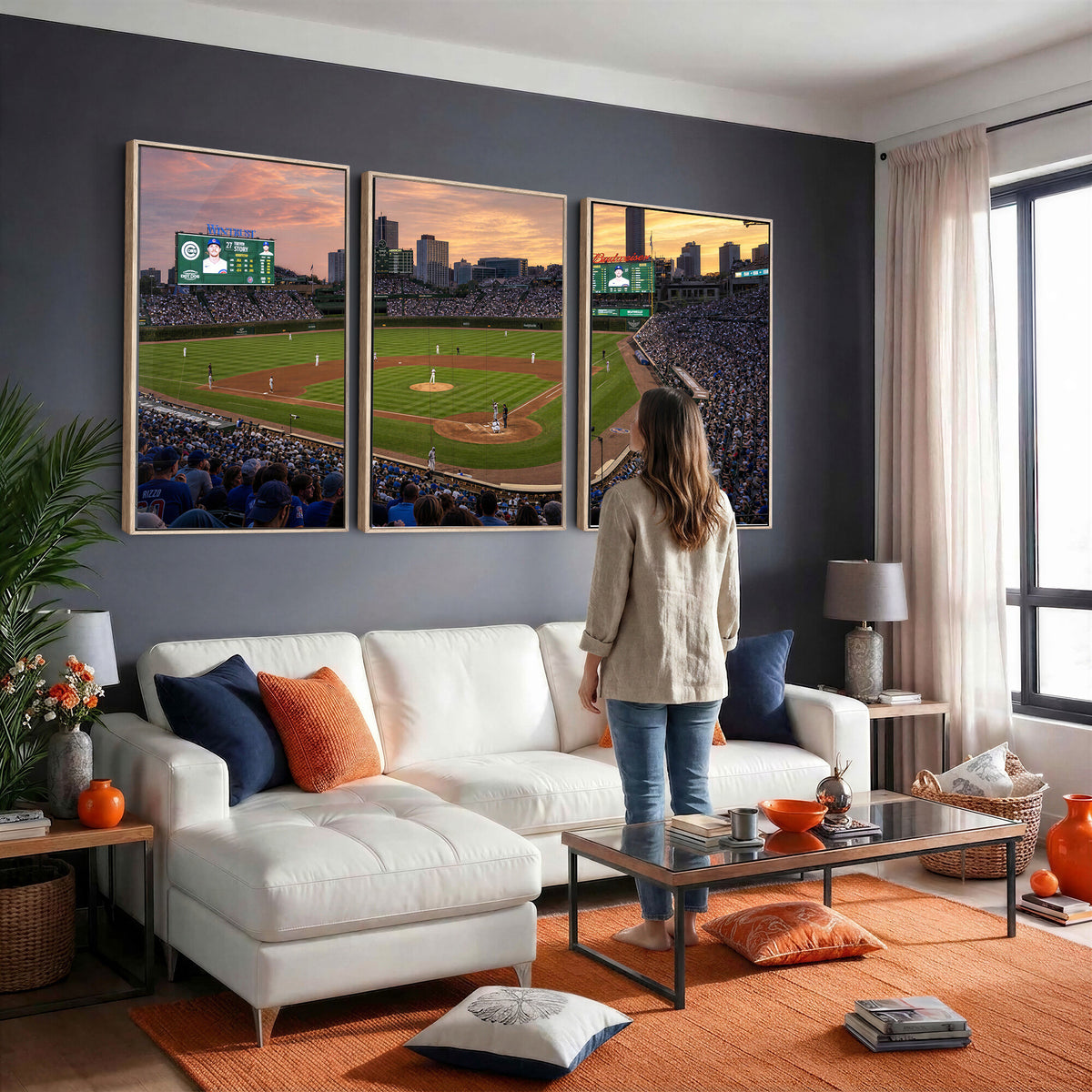 41641466-MGV-CV-36X24 - Stadium Wall Art Canvas Print