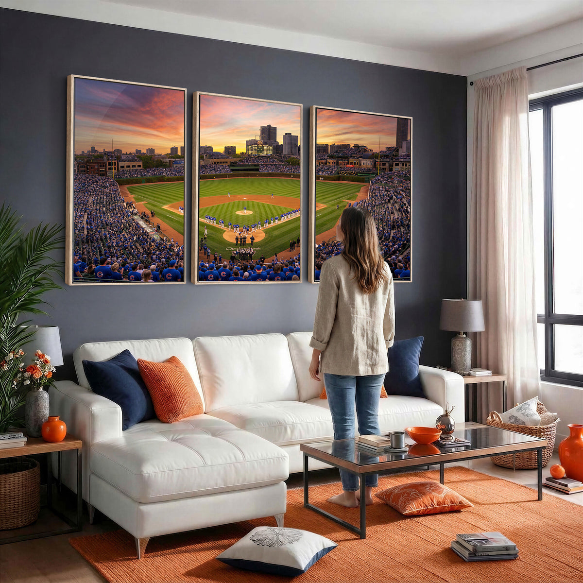 42812246-MGV-CV-36X24 - Stadium Wall Art Canvas Print