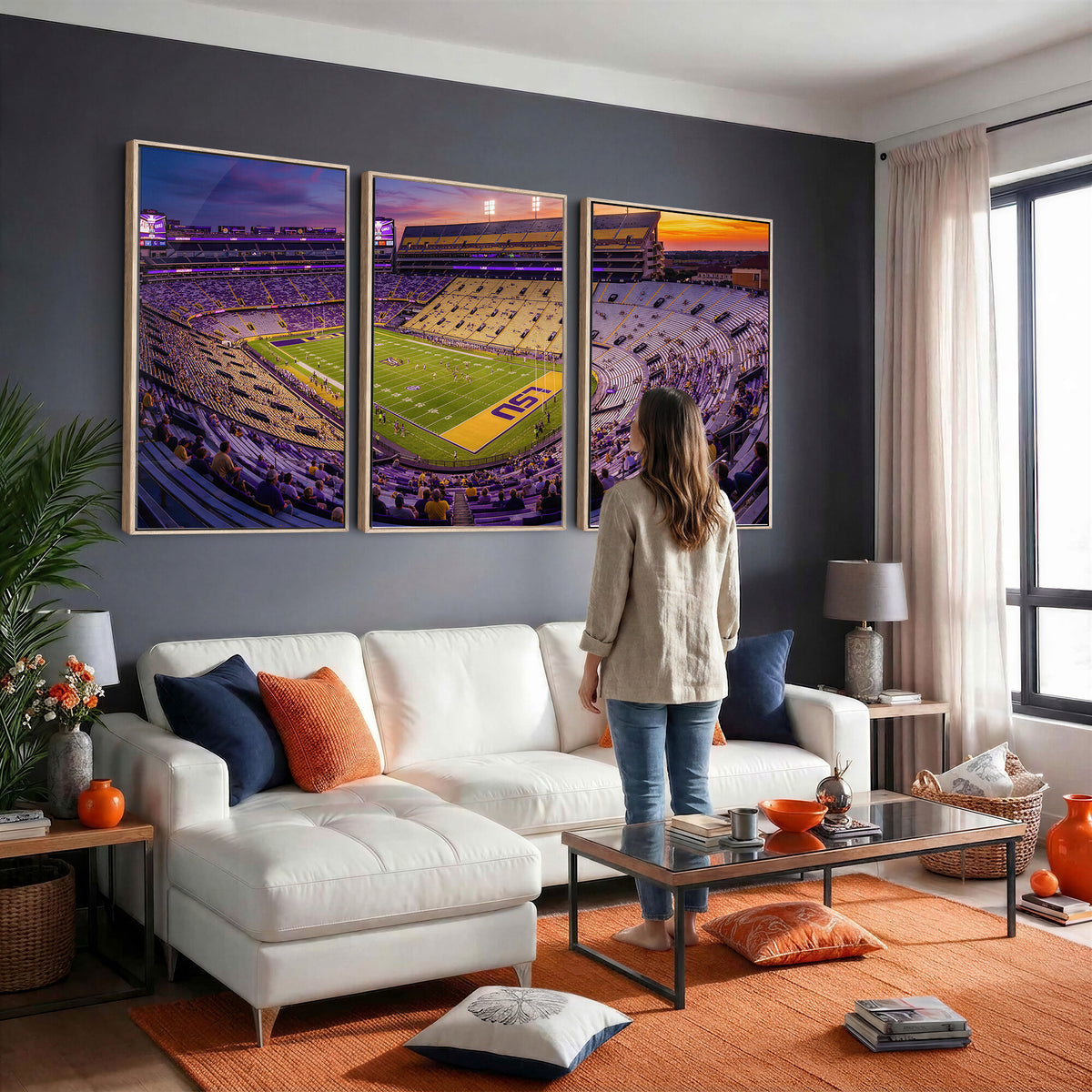 21378512-MGV-CV-36X24 - Stadium Wall Art Canvas Print