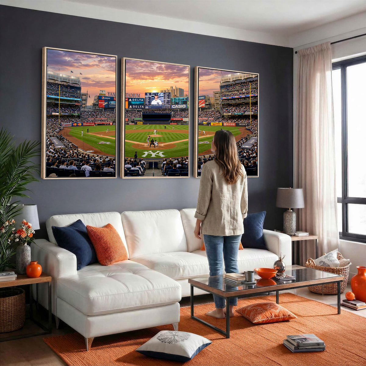 26297292-MGV-CV-36X24 - Stadium Wall Art Canvas Print