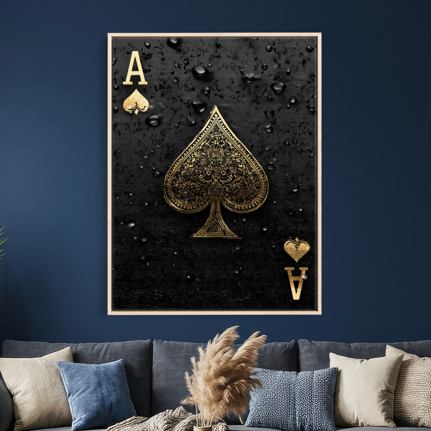 85998187-MGV-CV-24X36 - Game Card Wall Art Canvas Print