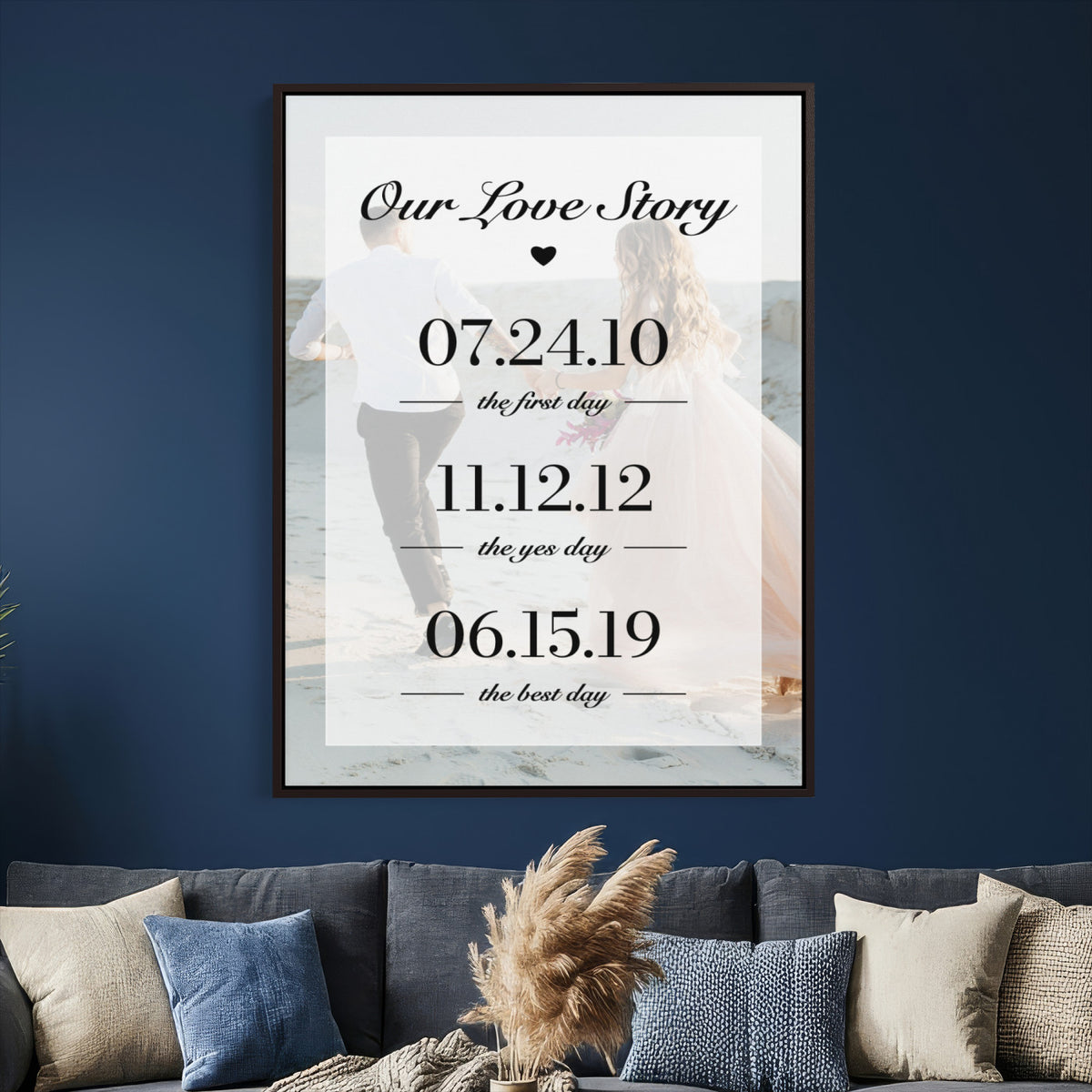 96475288PlakD-_Poster-30x20 - Custom Photo Canvas Print, Personalized Picture Wall Art, Your Image on Canvas