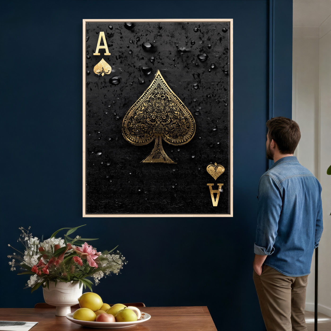 85998187-MGV-CV-24X36 - Game Card Wall Art Canvas Print