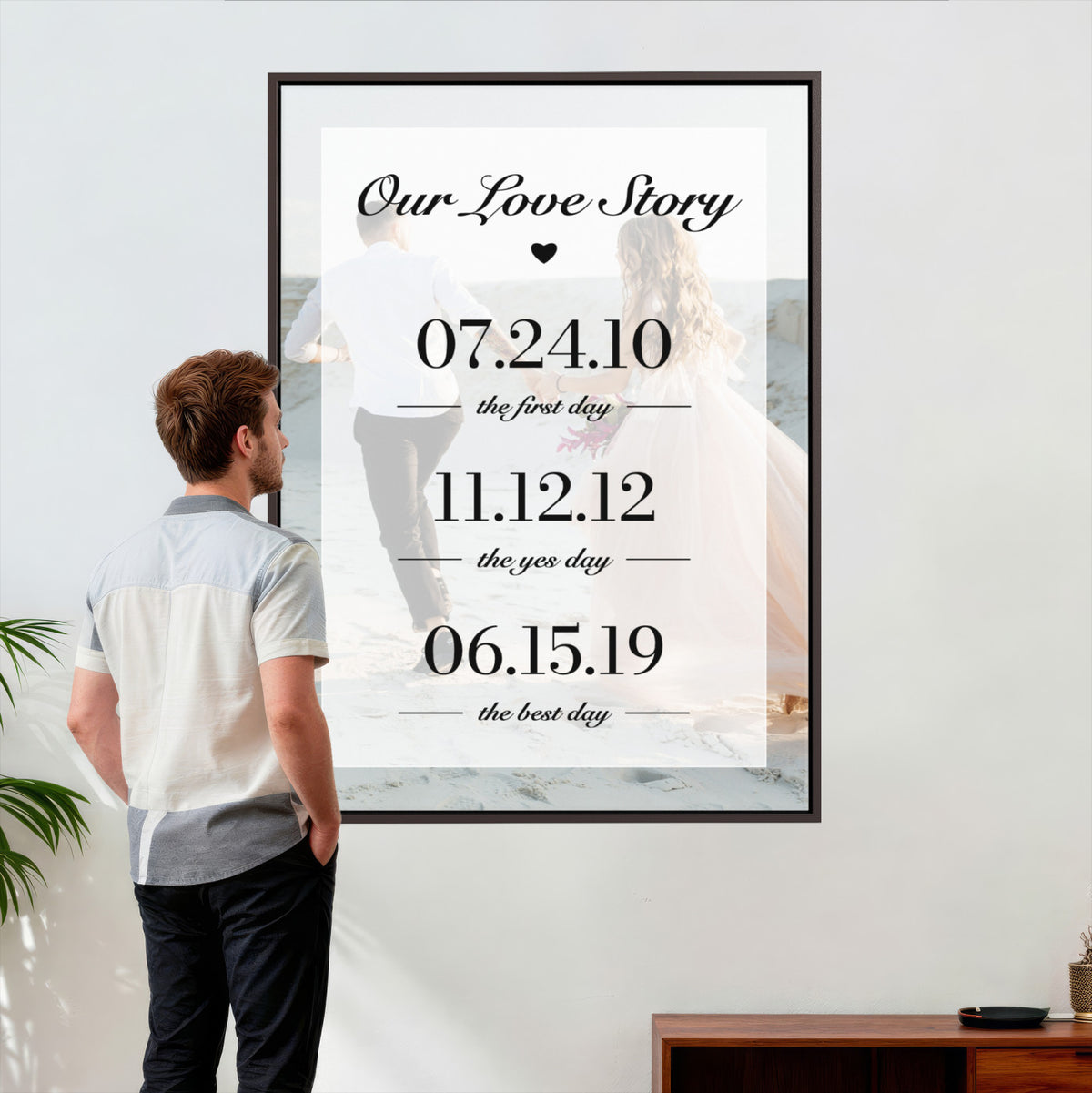 96475288PlakD-_Poster-30x20 - Custom Photo Canvas Print, Personalized Picture Wall Art, Your Image on Canvas
