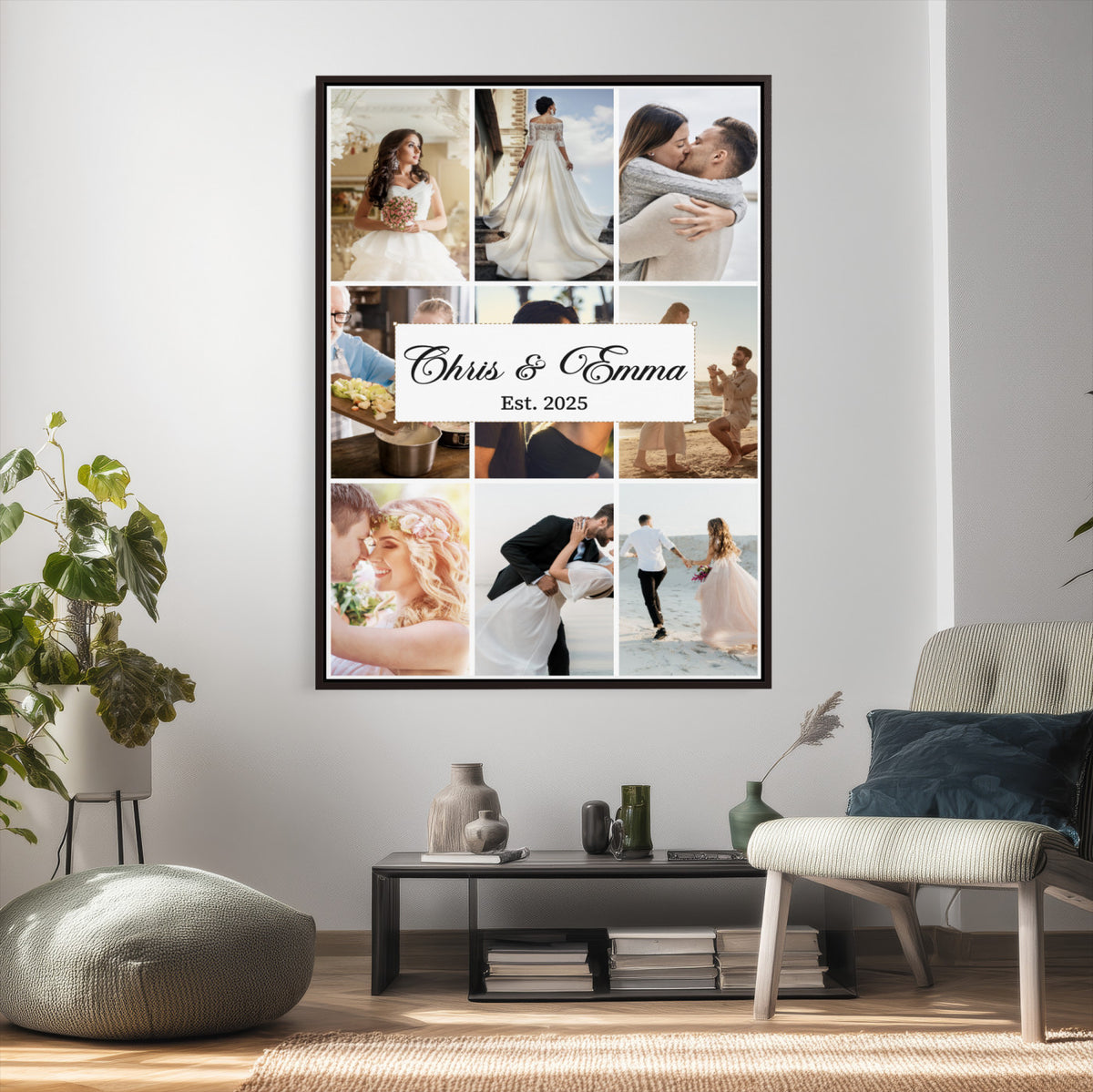 CSTM914ANIDDD-MGV-CV-24X36 - Custom Canvas Print - Personalized Wall Art for Home Decor