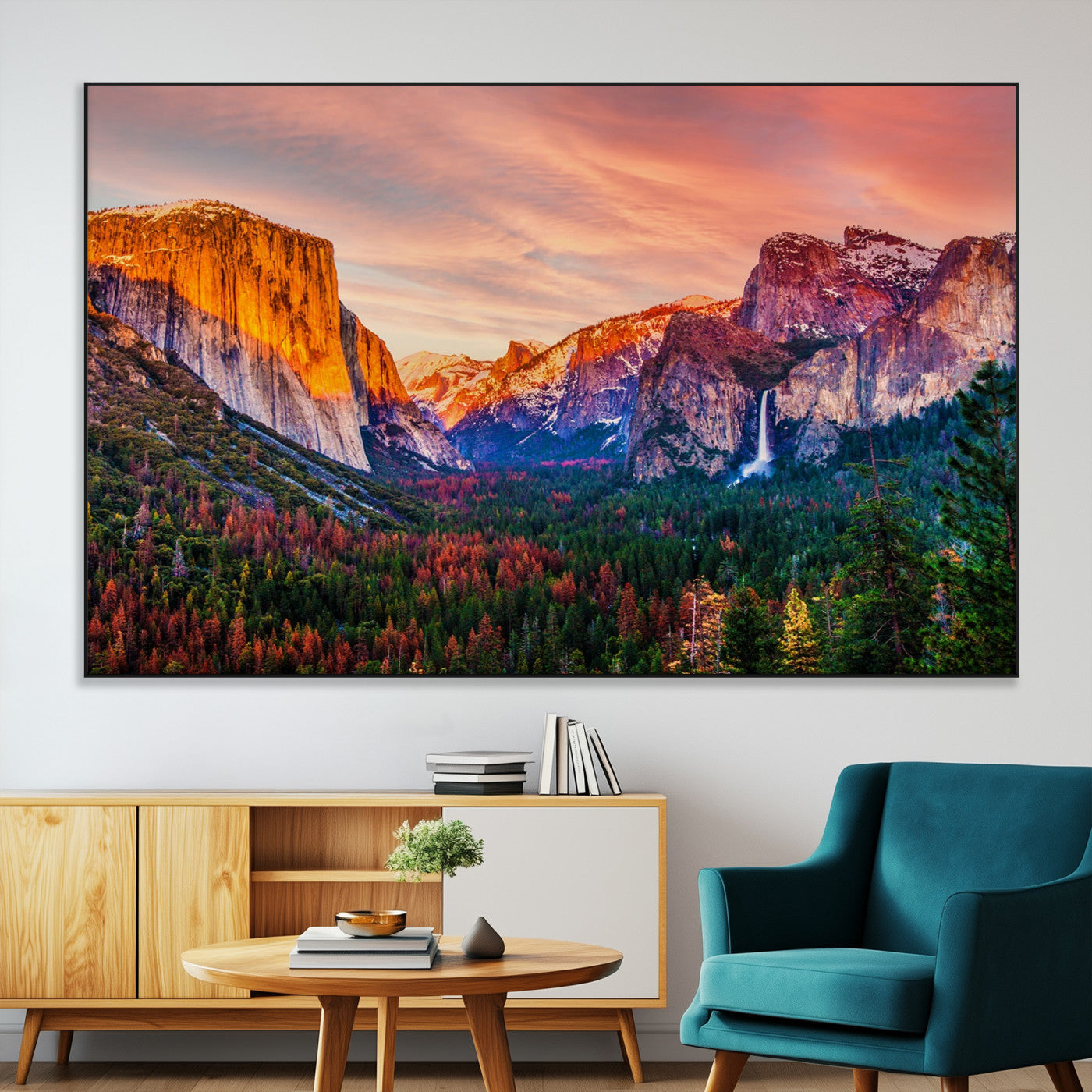 SEG-FC-51X34_Oversize - Yosemite Nal Park Wall Art Landscape Canvas Print El Capitan