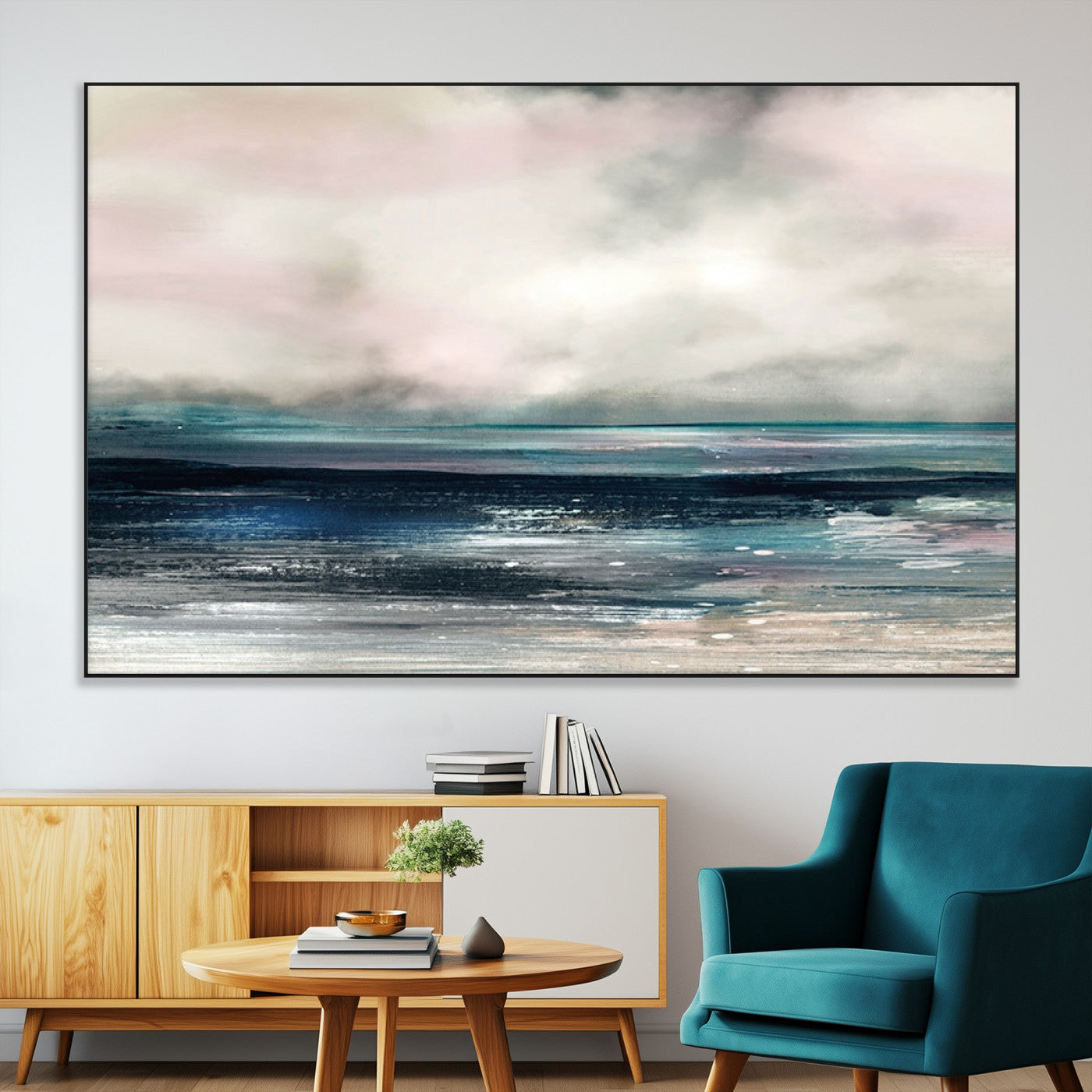 SEG-FC-51X34_Oversize - Contemporary Abstract Wall Art Canvas Print