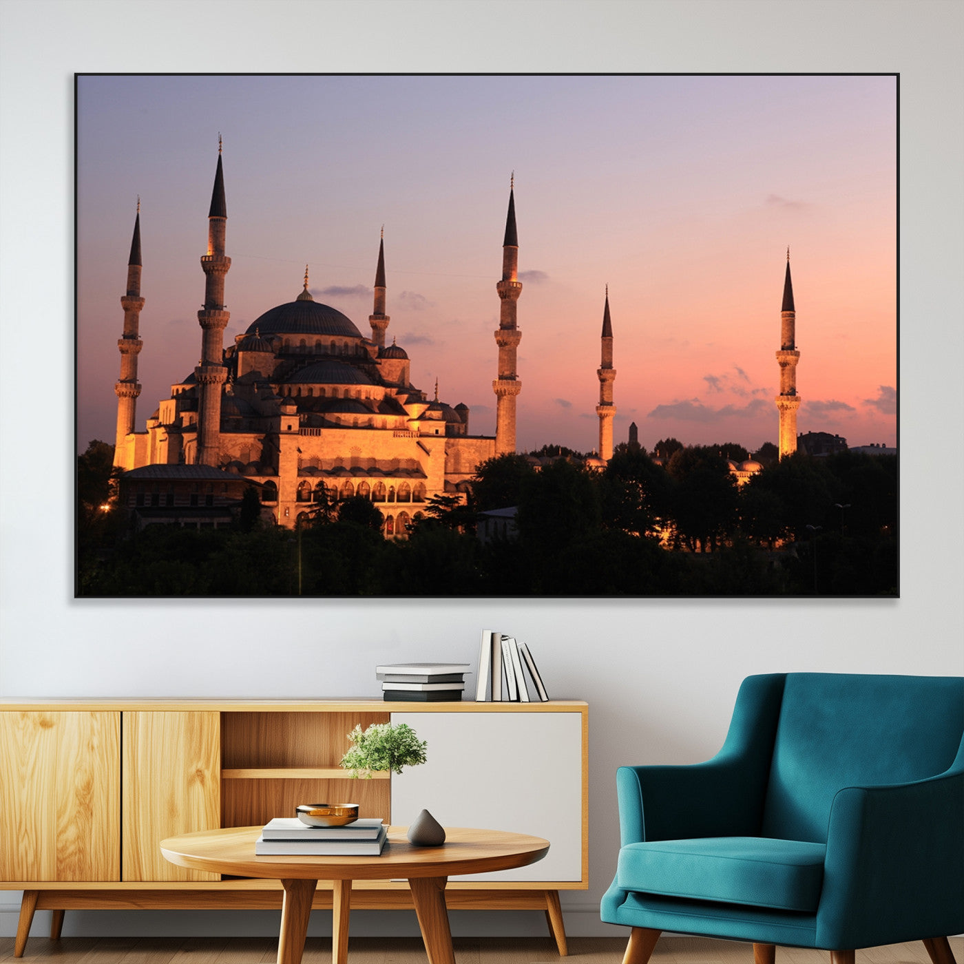 SEG-FC-51X34_Oversize - Wall Art Turkey Istanbul Skyline Canvas Print