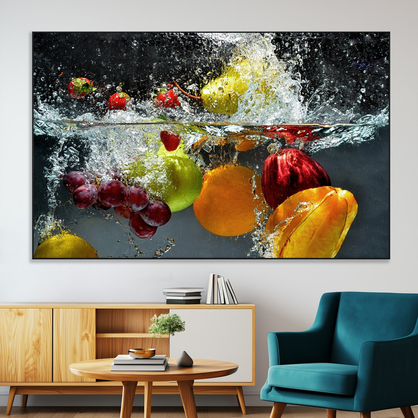 SEG-FC-51X34_Oversize - Kithen Vegetables World Wall Art Canvas Print