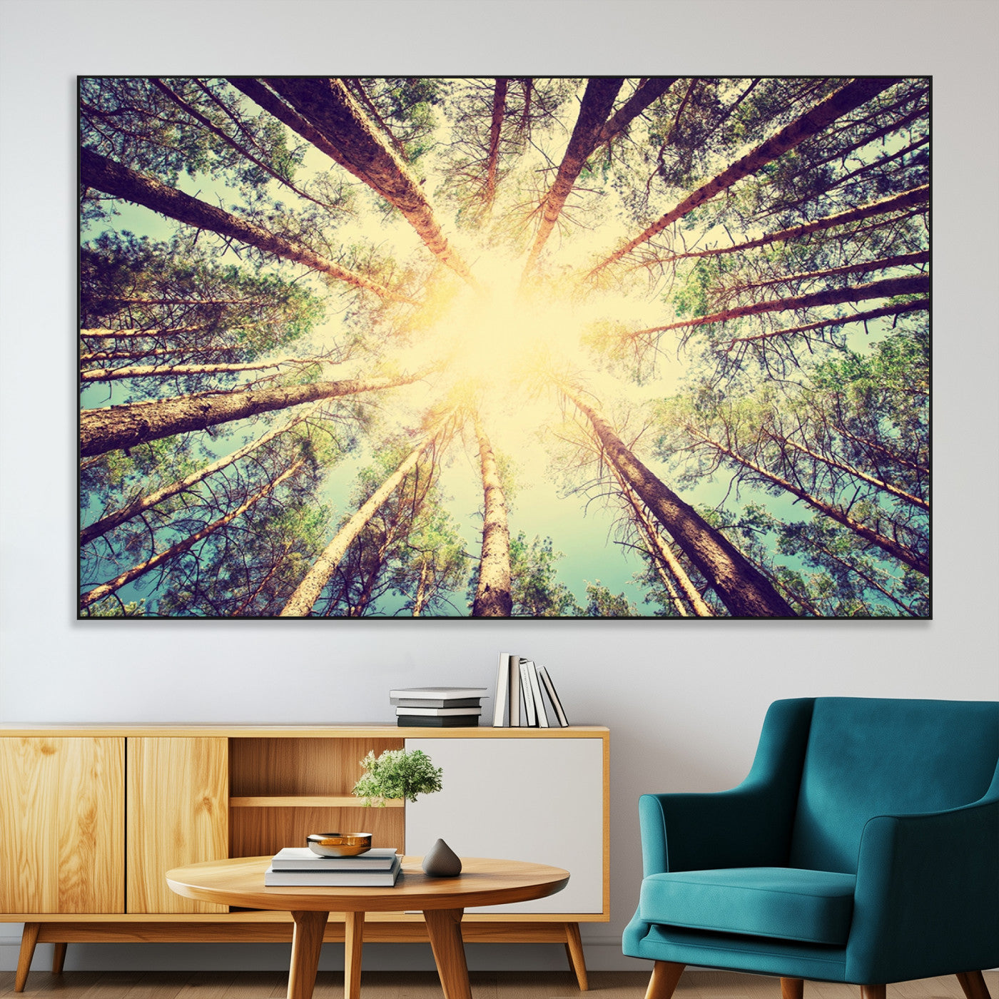 -Tree and Sunshine Canvas Print