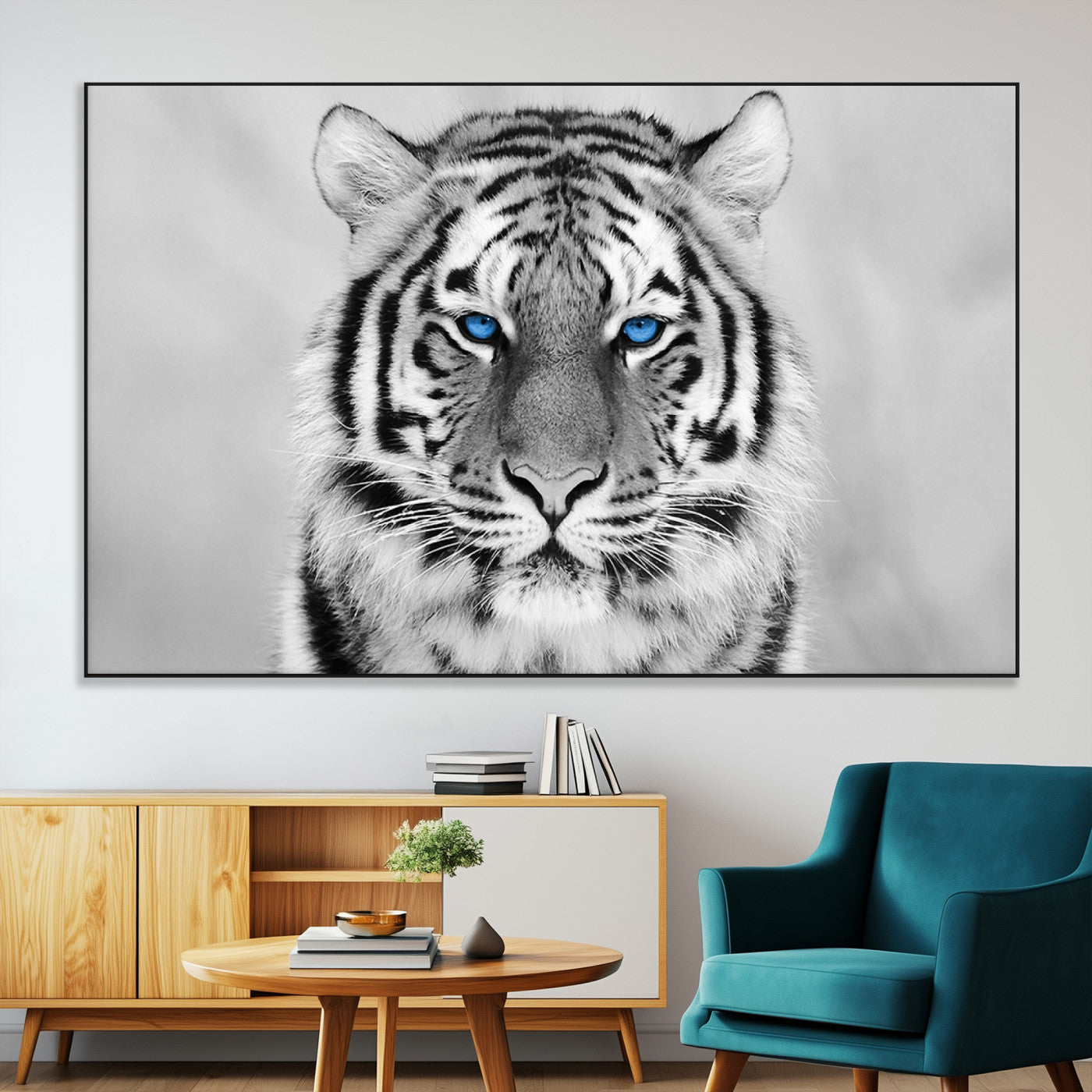 SEG-FC-51X34_Oversize - Tiger Canvas Artwork Wall Art Print