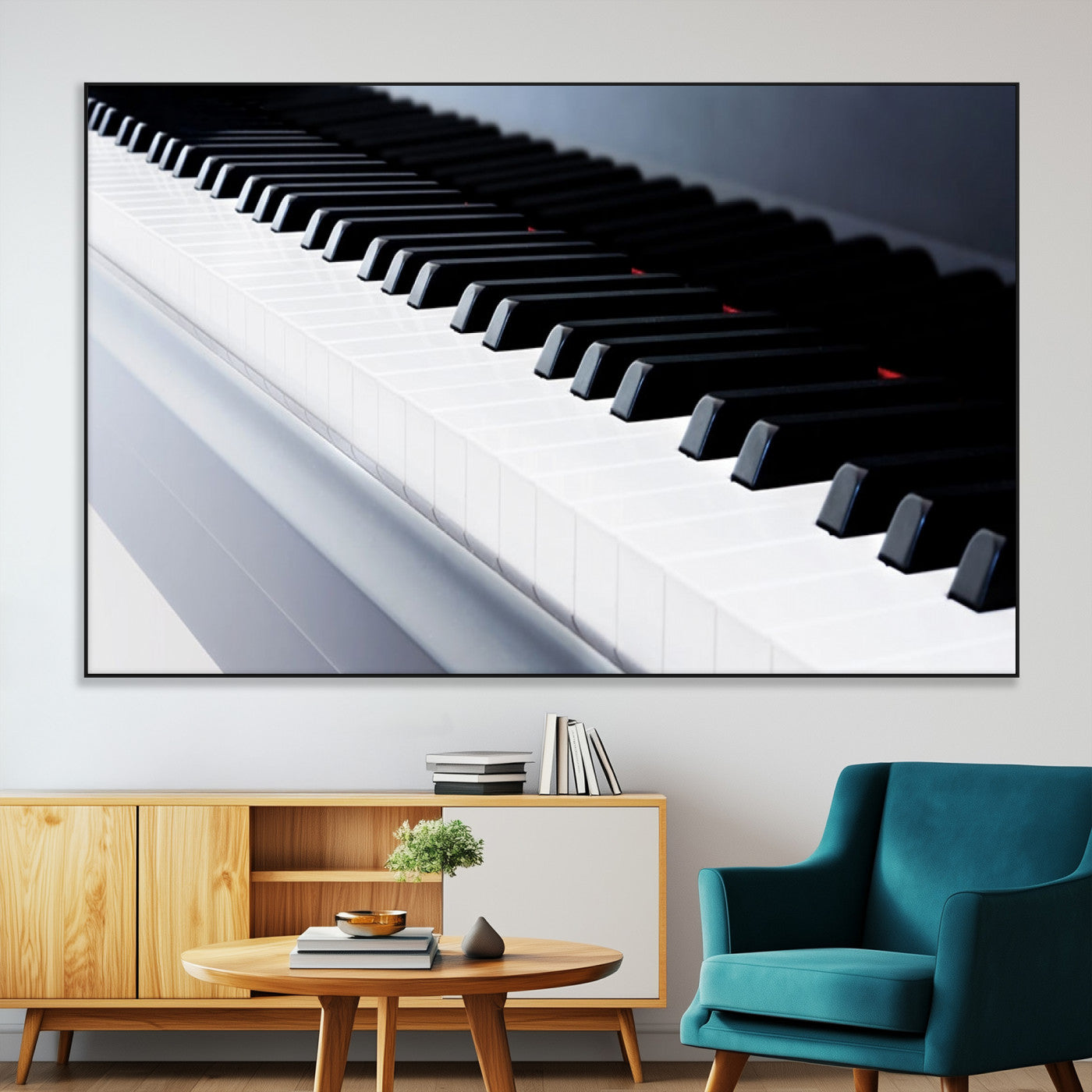 SEG-FC-51X34_Oversize - Piano Artwork Canvas Wall Art Print