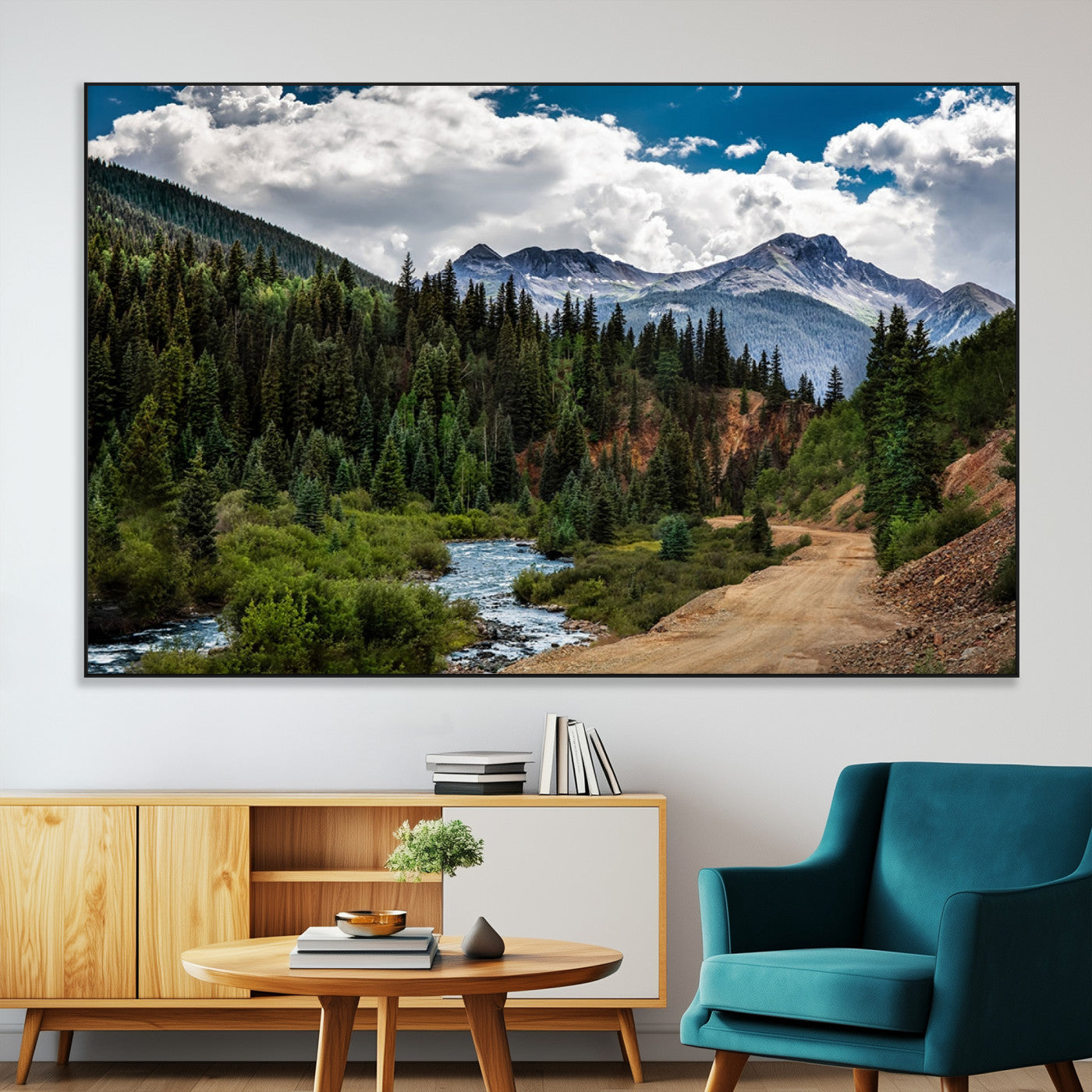 SEG-FC-51X34_Oversize - San Juan Nal Forest Wall Art Landscape Canvas Print