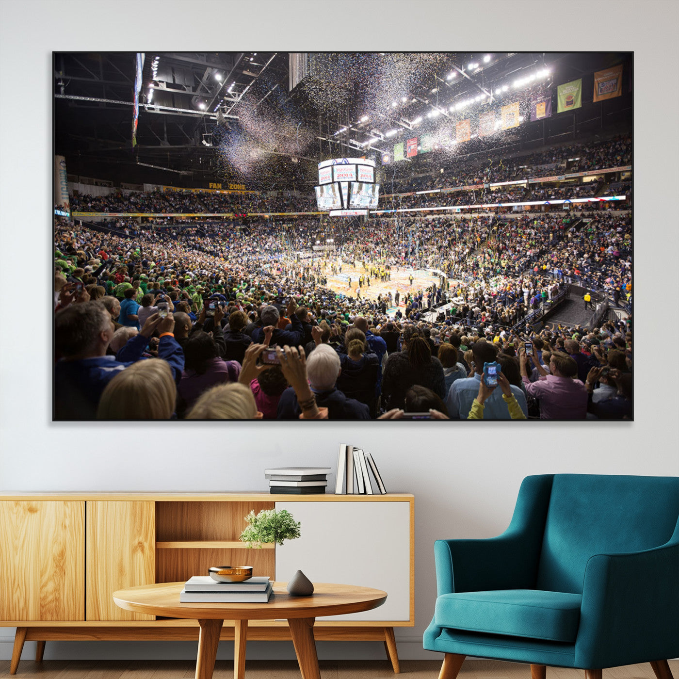SEG-FC-51X34_Oversize - Bridgestone Arena Wall Art Canvas | Nashville Predators Hockey Team Print | Canvas Print | Ready to