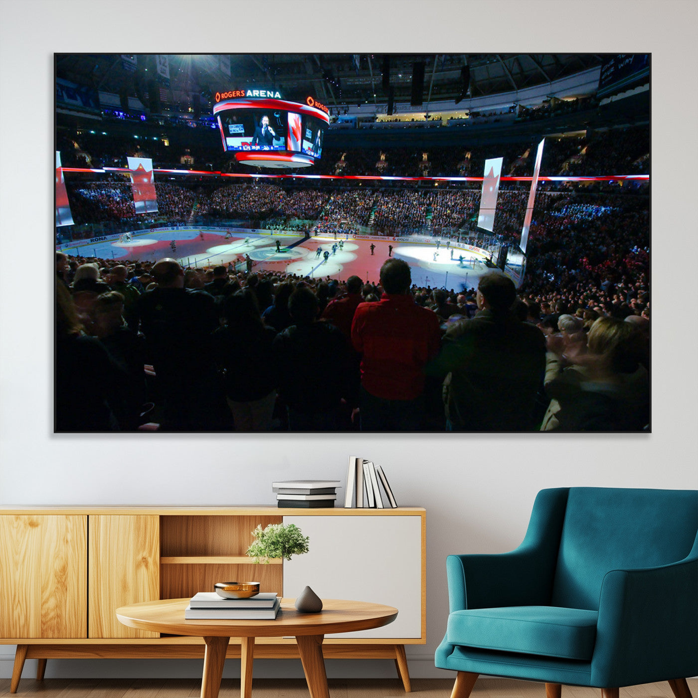 SEG-FC-51X34_Oversize - Rogers Arena Vancouver Canucks Ice Hockey Stadium Wall Art, Vancouver Canucks Ice Hockey Print