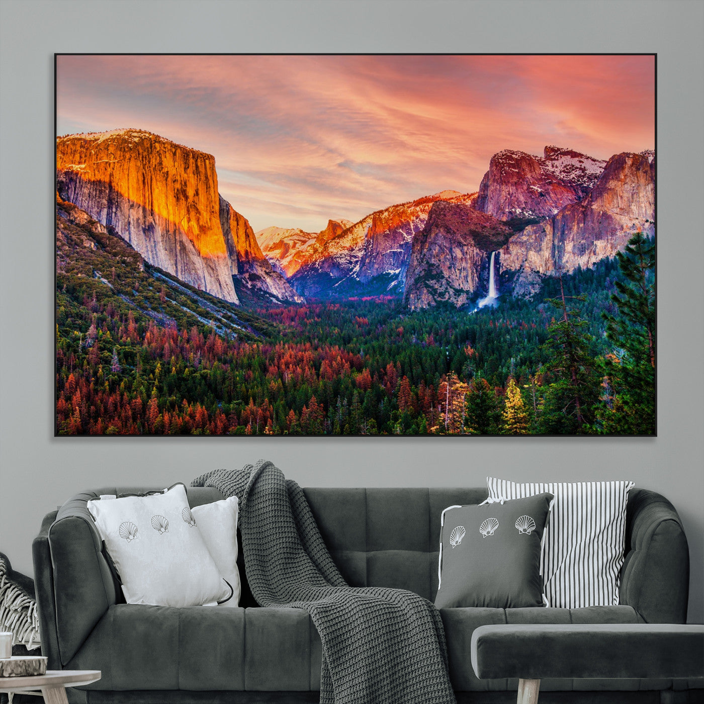 SEG-FC-51X34_Oversize - Yosemite Nal Park Wall Art Landscape Canvas Print El Capitan