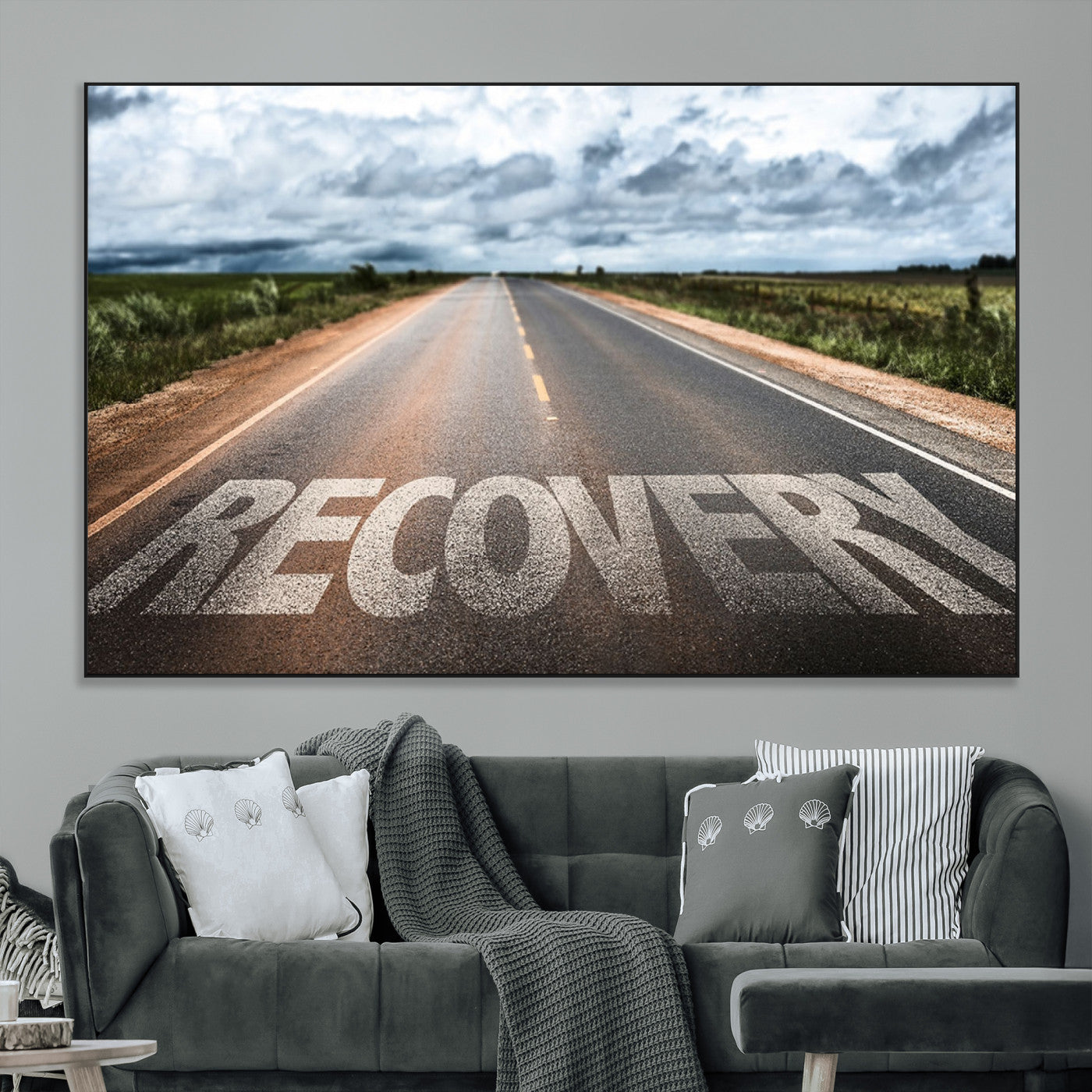 SEG-FC-51X34_Oversize - Recovery Road Wall Art Canvas Print