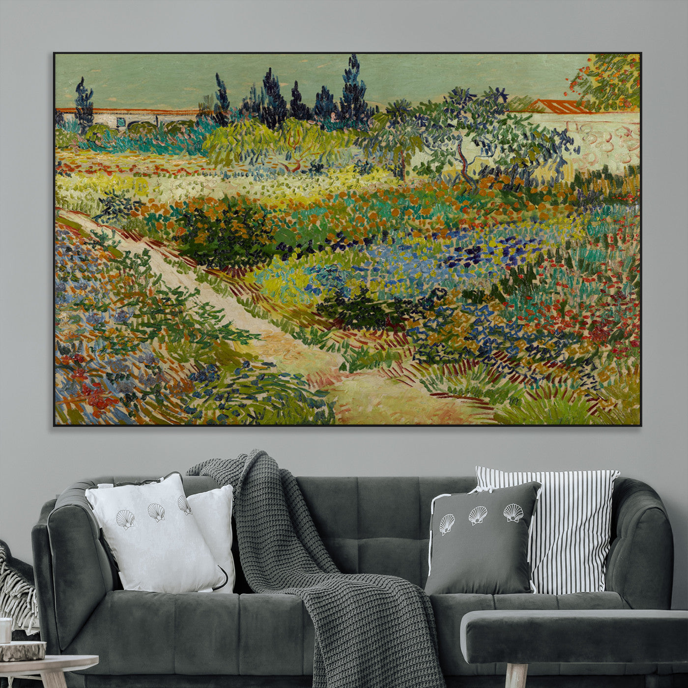 SEG-FC-51X34_Oversize - Vincent van Gogh Garden at Arles Wall Art Canvas Print