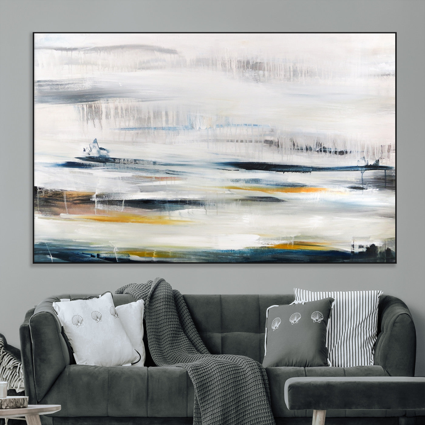 SEG-FC-51X34_Oversize - Soft Color Abstract Canvas Print