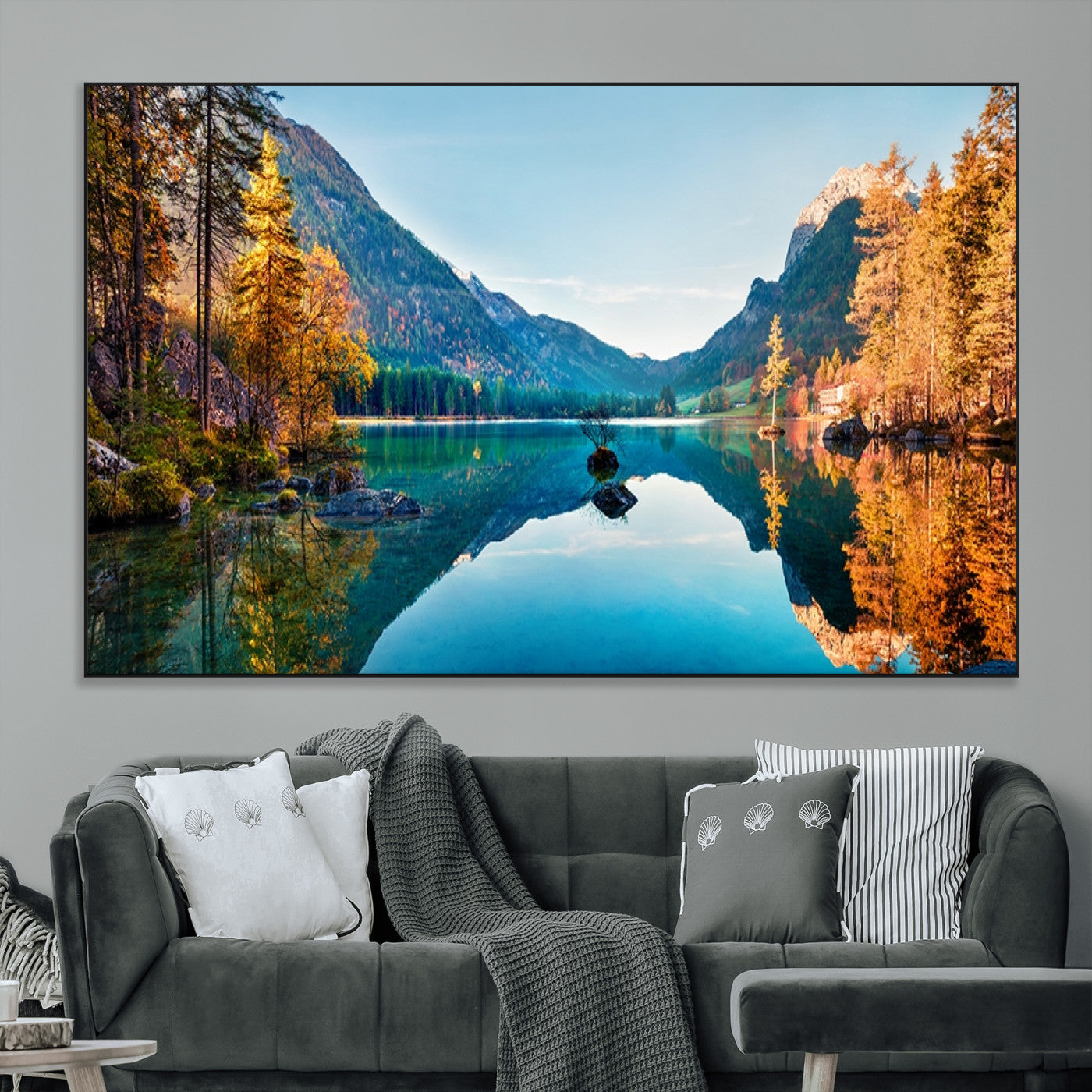 -Fantastic Autumn Panorama Wall Art Canvas Print