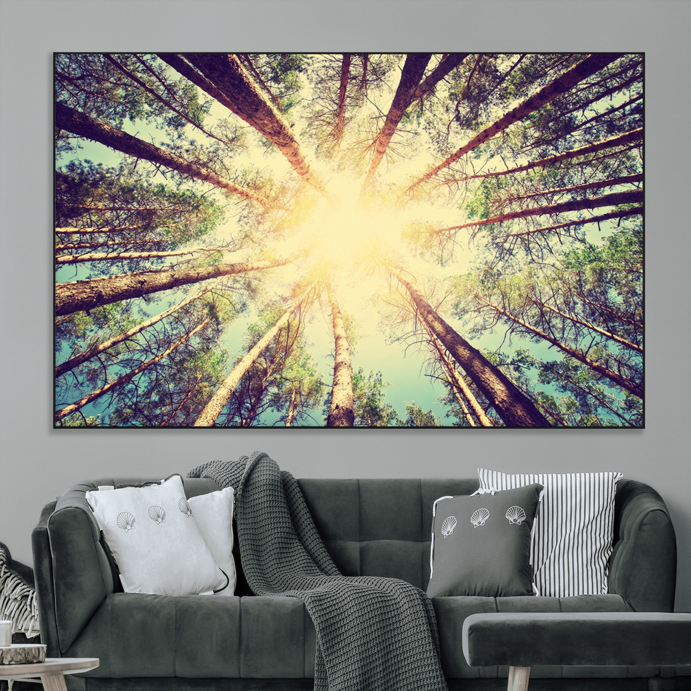 -Tree and Sunshine Canvas Print