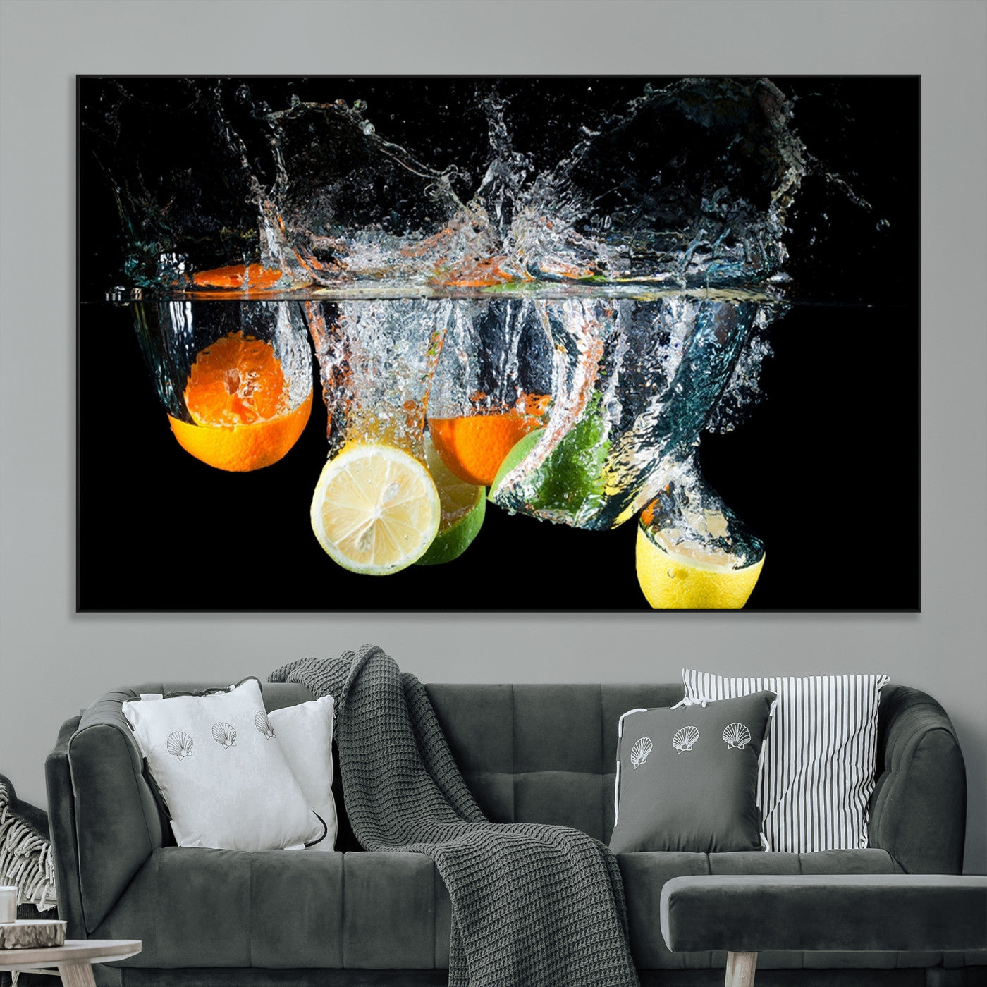 SEG-FC-51X34_Oversize - Kitchen Wall Art, Kitchen Fruits Art Canvas Print