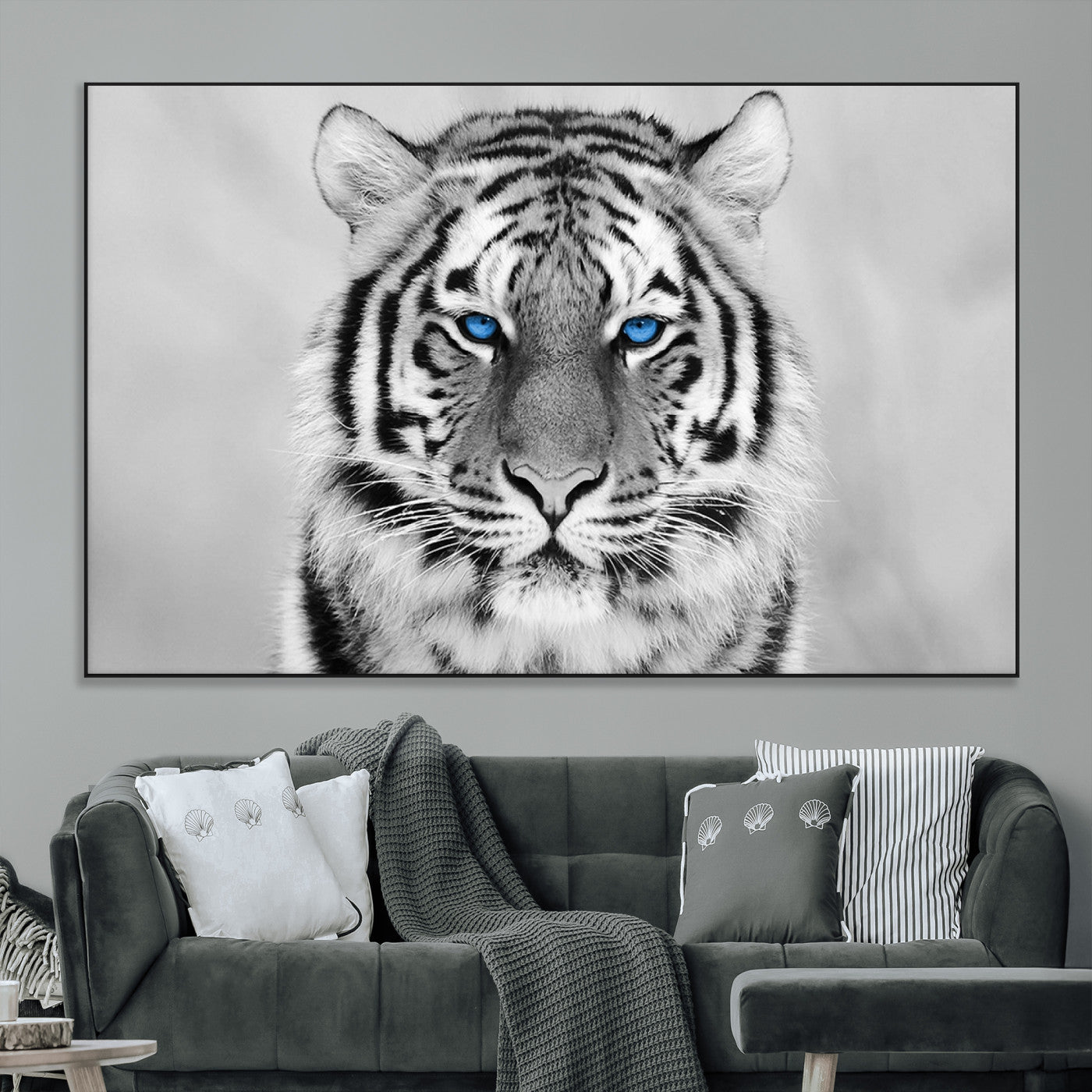 SEG-FC-51X34_Oversize - Tiger Canvas Artwork Wall Art Print