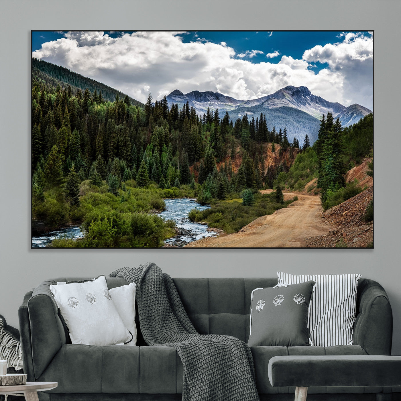 SEG-FC-51X34_Oversize - San Juan Nal Forest Wall Art Landscape Canvas Print