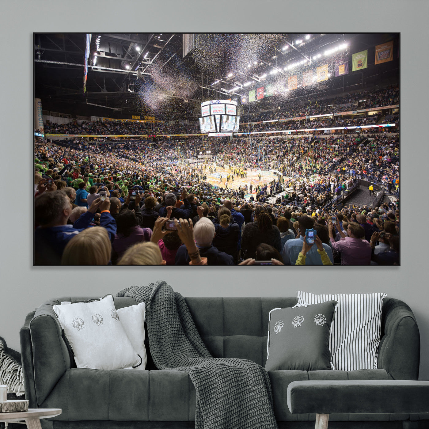 SEG-FC-51X34_Oversize - Bridgestone Arena Wall Art Canvas | Nashville Predators Hockey Team Print | Canvas Print | Ready to