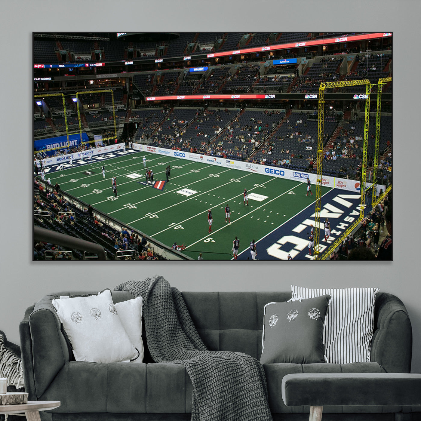 SEG-FC-51X34_Oversize - Capital One Arena Wall Art | Washington Wizards & Capitals Print | Canvas Print | Ready to Hang |