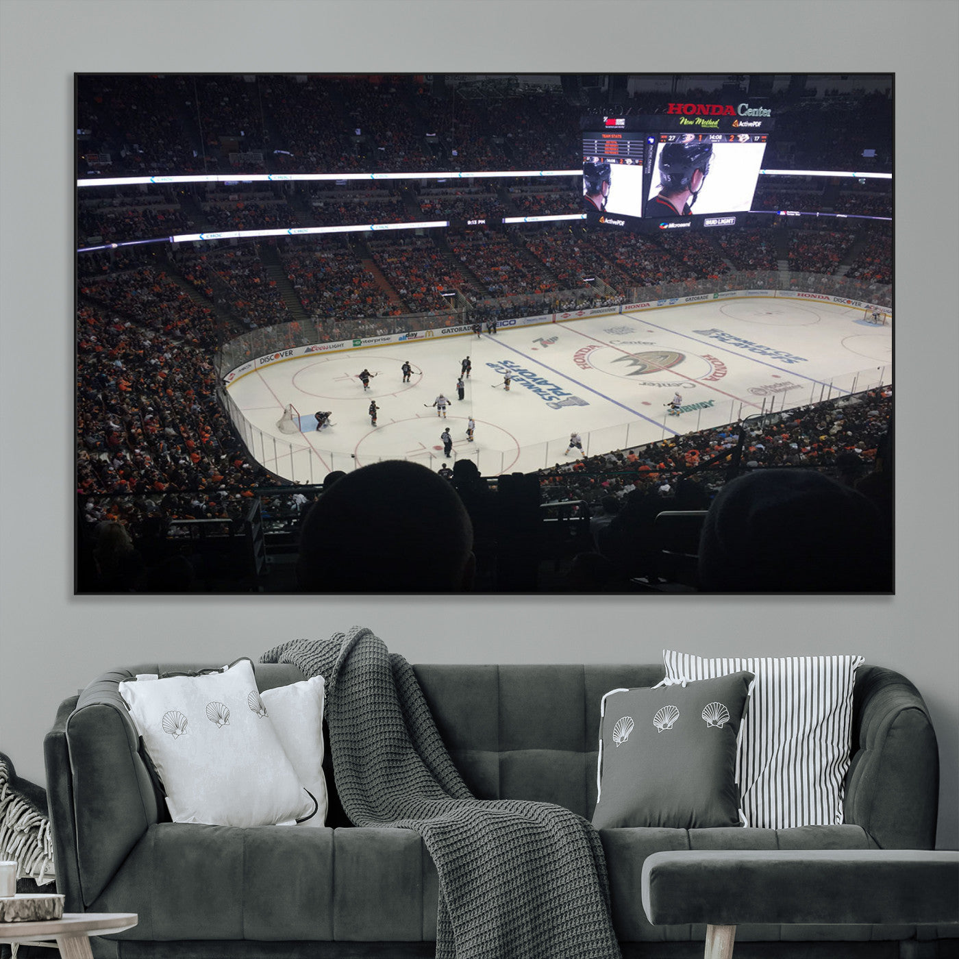 SEG-FC-51X34_Oversize - Honda Center California Anaheim Ducks Hockey Stadium Wall Art, Honda Center California Stadium Wall