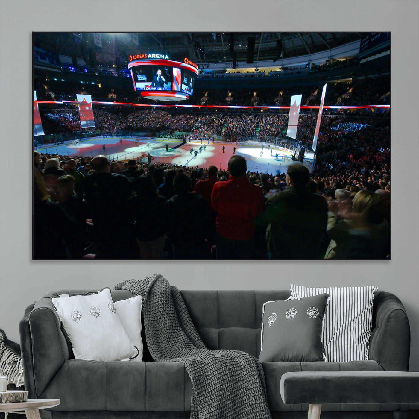SEG-FC-51X34_Oversize - Rogers Arena Vancouver Canucks Ice Hockey Stadium Wall Art, Vancouver Canucks Ice Hockey Print