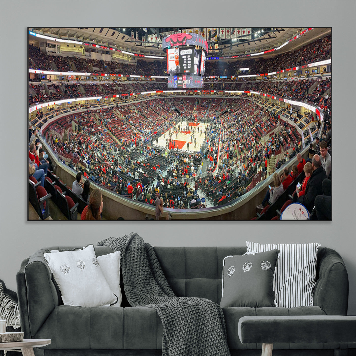 SEG-FC-51X34_Oversize - United Center Chicago Bulls Stadium Wall Art Canvas Print