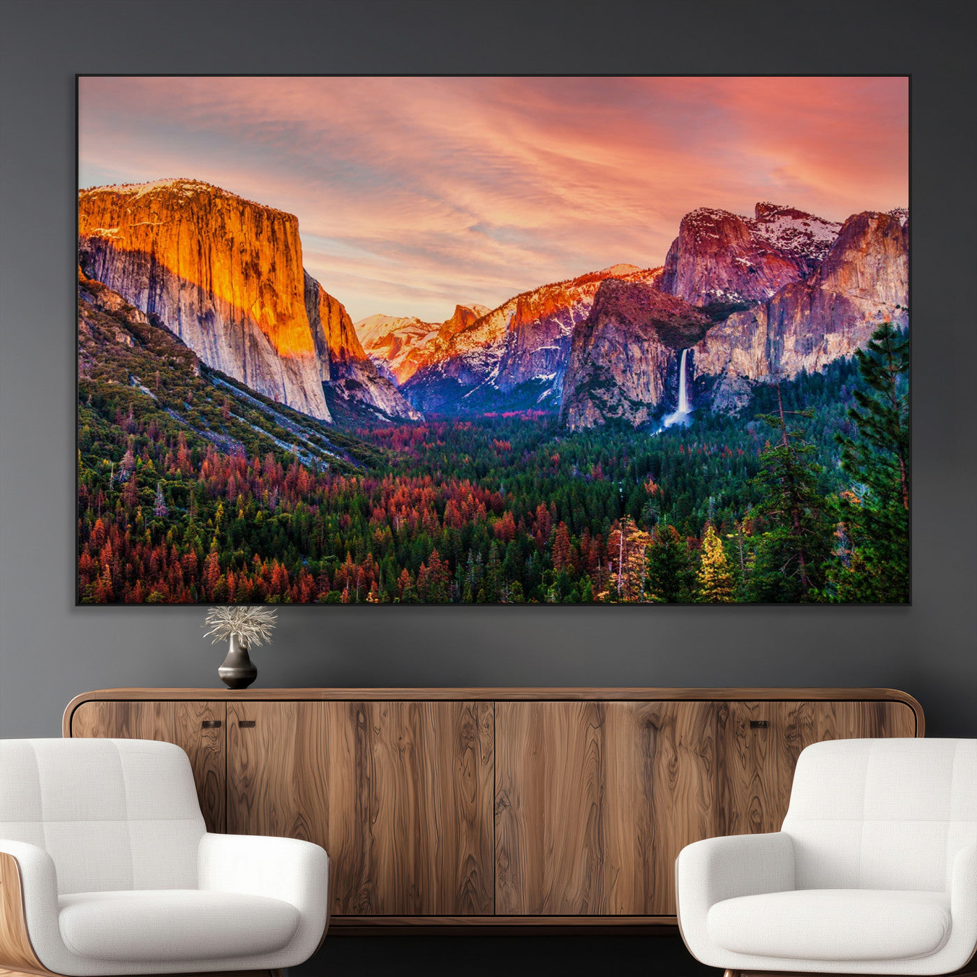 SEG-FC-51X34_Oversize - Yosemite Nal Park Wall Art Landscape Canvas Print El Capitan