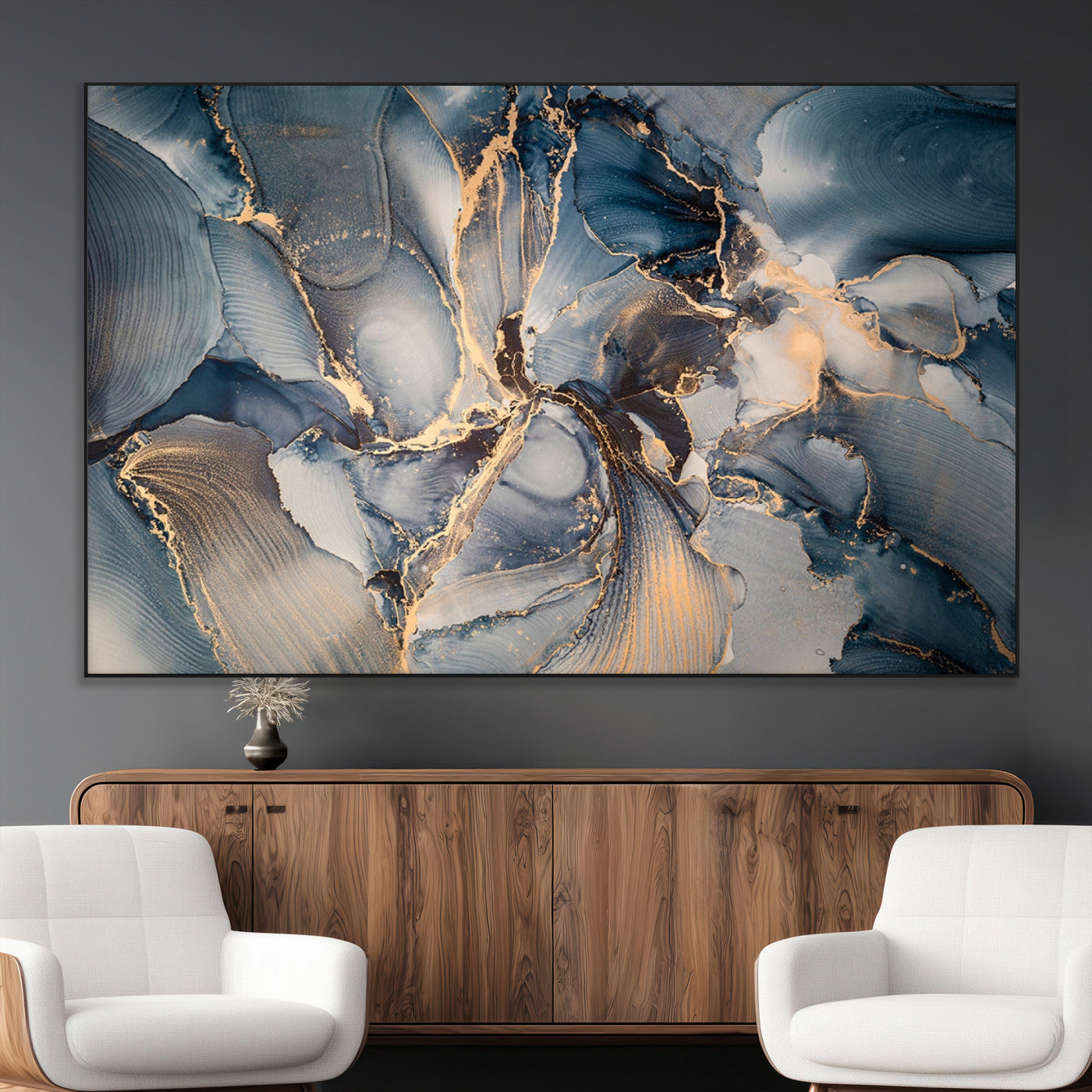 SEG-FC-51X34_Oversize - Abstract Wall Art Canvas Print for Modern Home Decor