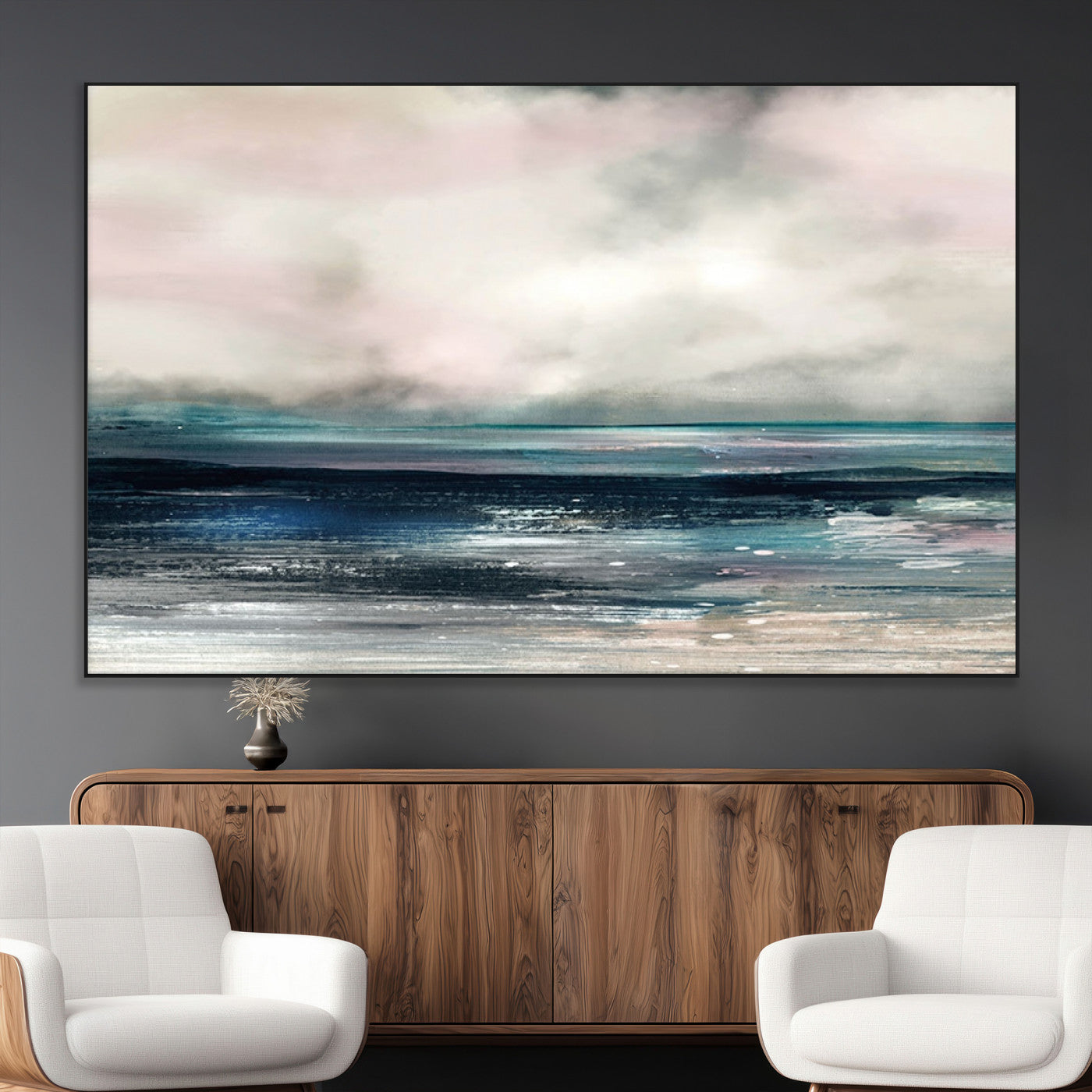 SEG-FC-51X34_Oversize - Contemporary Abstract Wall Art Canvas Print