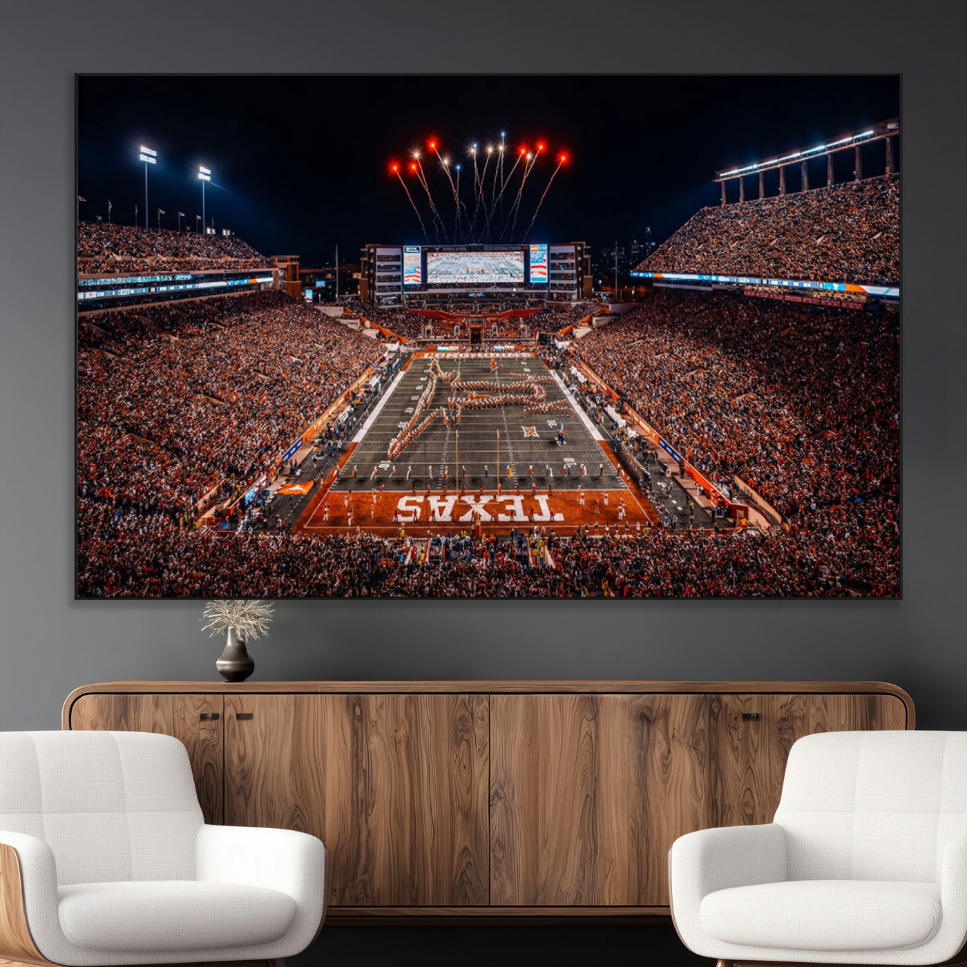 SEG-FC-51X34_Oversize - Texas Memorial Stadium Wall Art Canvas Print