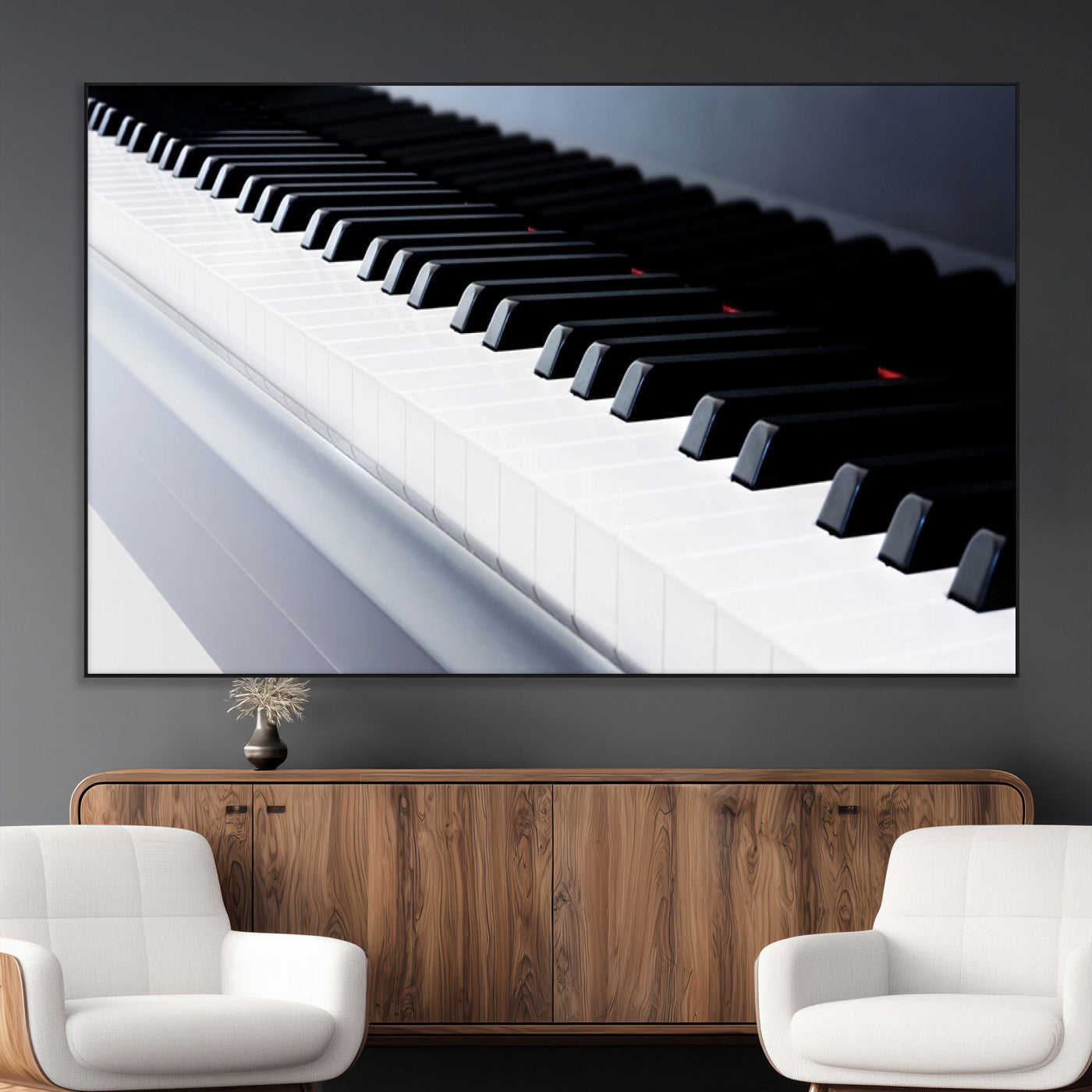 SEG-FC-51X34_Oversize - Piano Artwork Canvas Wall Art Print