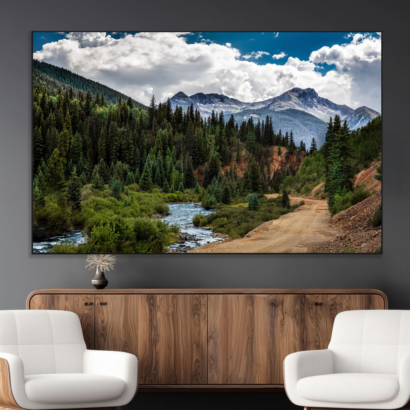 SEG-FC-51X34_Oversize - San Juan Nal Forest Wall Art Landscape Canvas Print