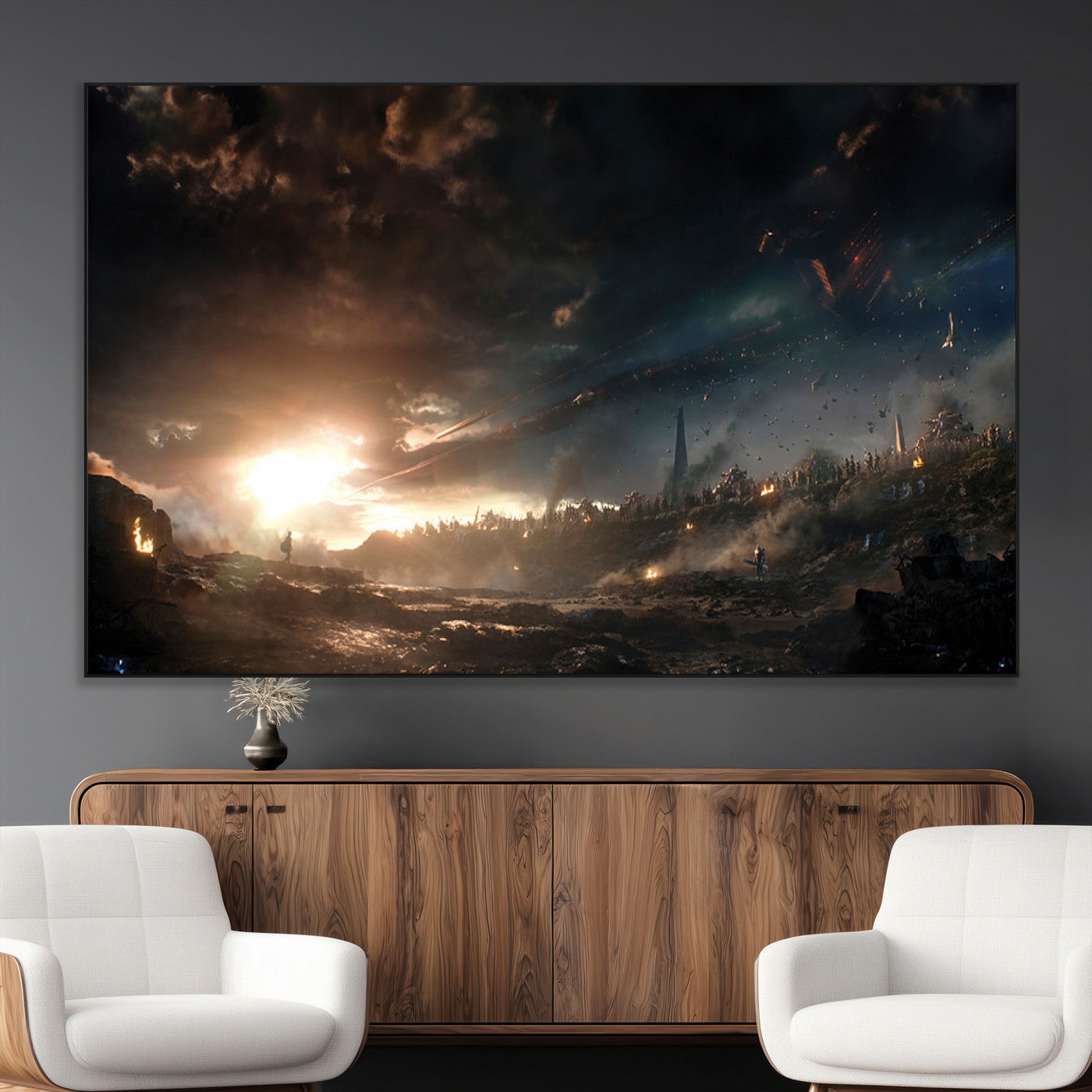 SEG-FC-51X34_Oversize - Avengers Planet Wall Art Canvas Print