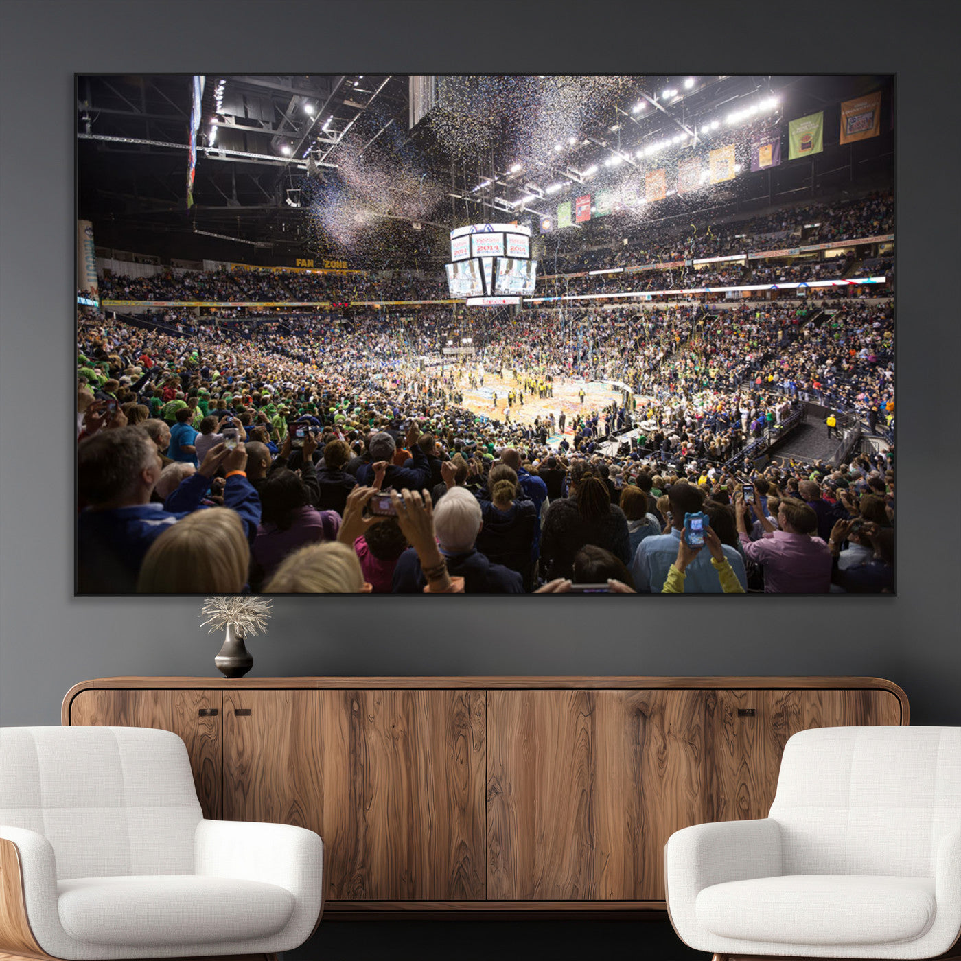 SEG-FC-51X34_Oversize - Bridgestone Arena Wall Art Canvas | Nashville Predators Hockey Team Print | Canvas Print | Ready to