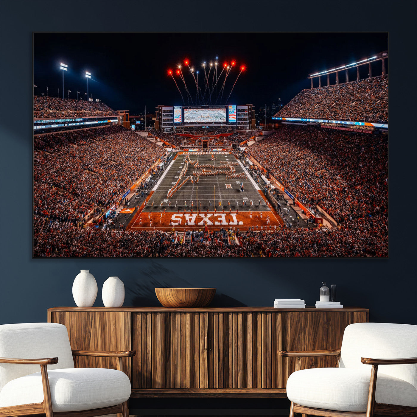 SEG-FC-51X34_Oversize - Texas Memorial Stadium Wall Art Canvas Print