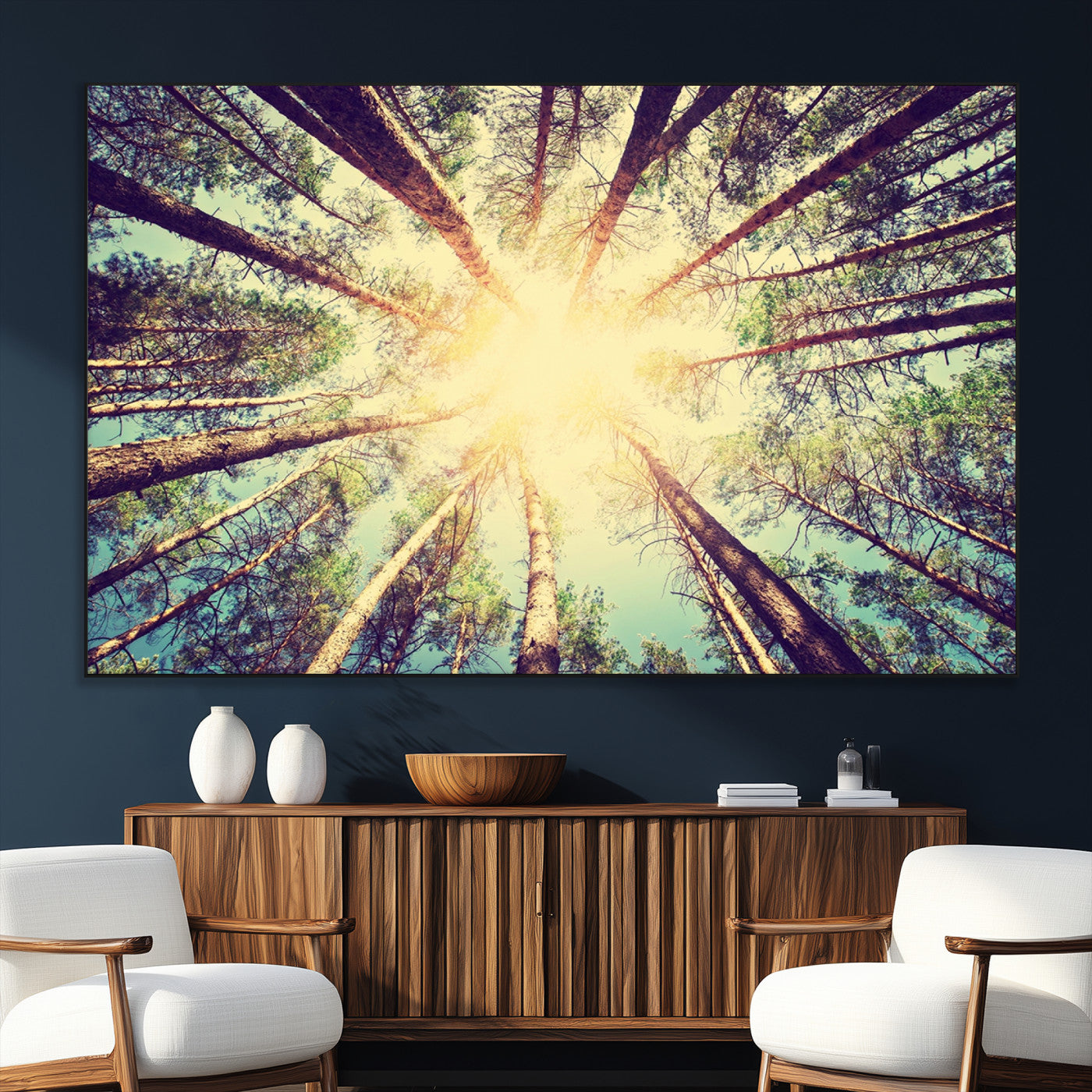 89611-SEG-FC-51X34_Oversize_Oversize-Tree and Sunshine Canvas Print