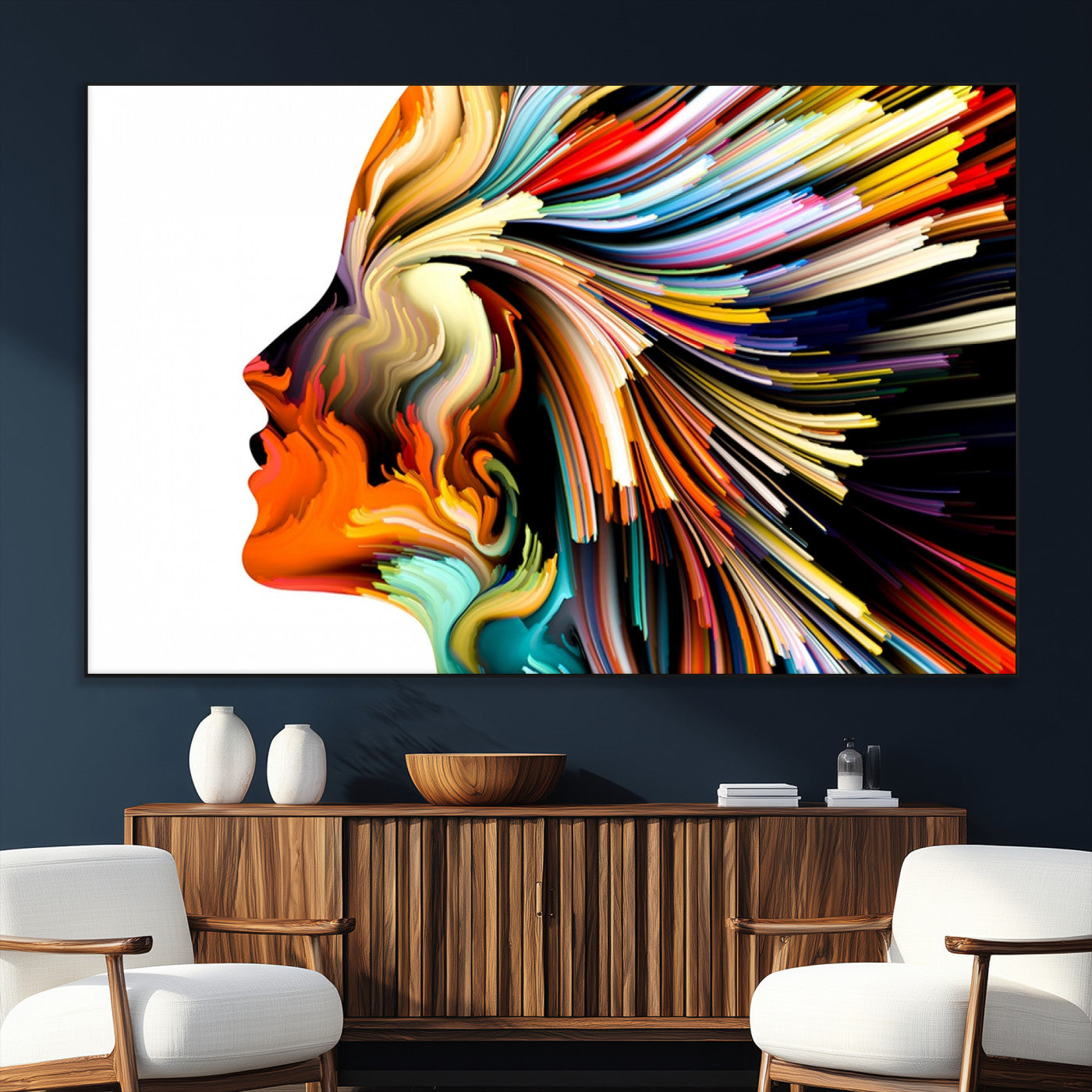 SEG-FC-51X34_Oversize - Profile Colors Canvas Print