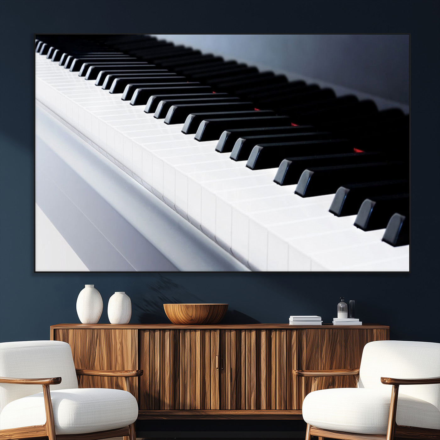 SEG-FC-51X34_Oversize - Piano Artwork Canvas Wall Art Print