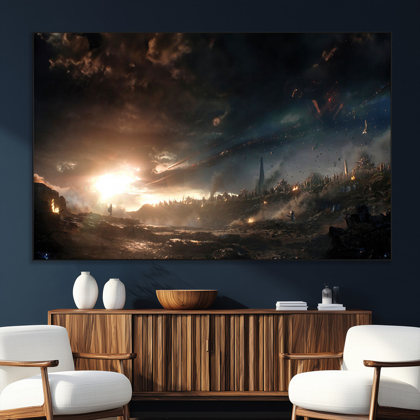 SEG-FC-51X34_Oversize - Avengers Planet Wall Art Canvas Print