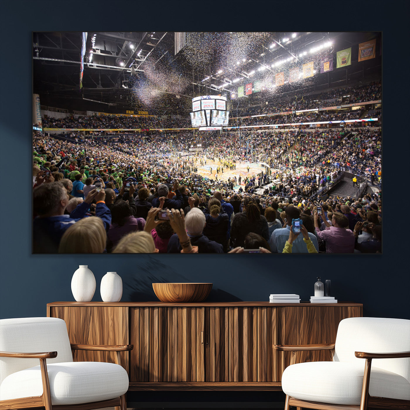 SEG-FC-51X34_Oversize - Bridgestone Arena Wall Art Canvas | Nashville Predators Hockey Team Print | Canvas Print | Ready to